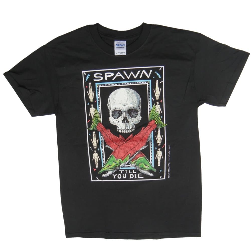 Ray Troll Men's Spawn Till You Die T-Shirt