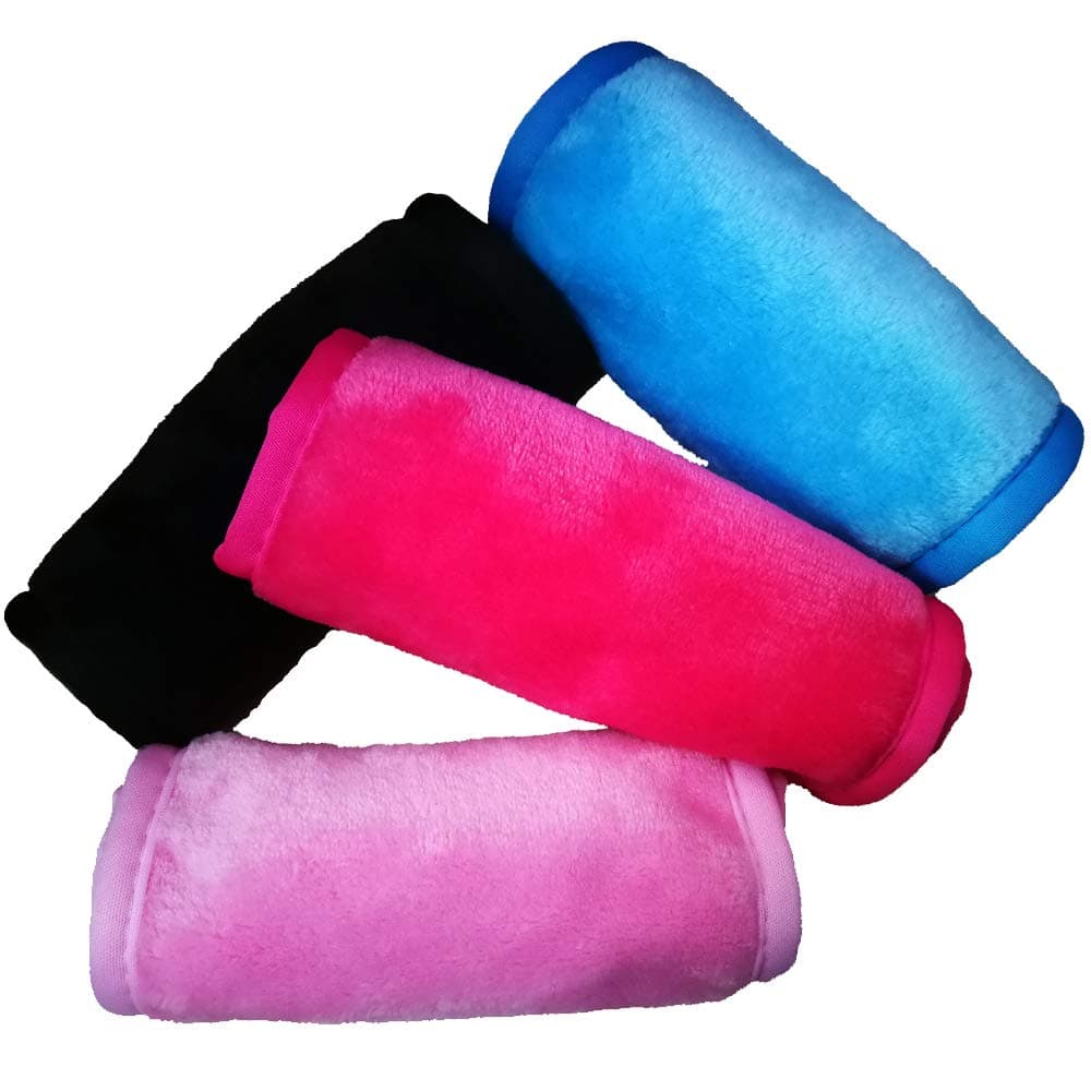 4 Pack Chemical-free Cosmetics Microfiber Makeup Remover Face Cloths Soft Clean Towel Special Face Erase 4 Color Supplied