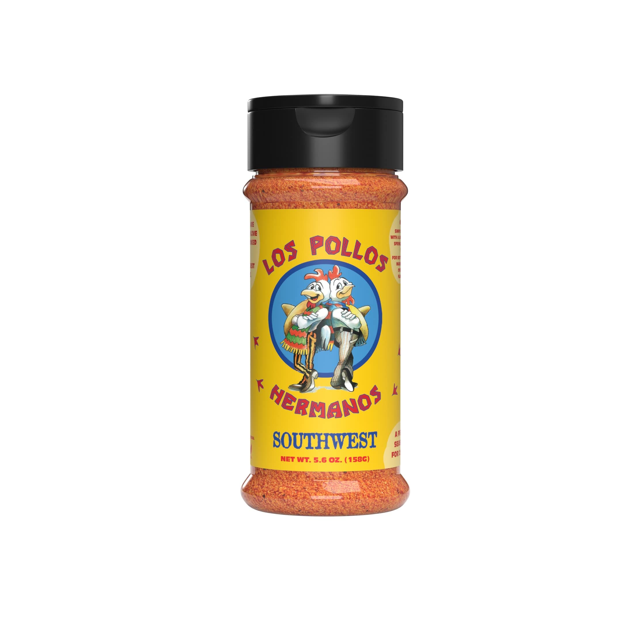 Los Pollos Hermanos Southwest Chicken Seasoning | Los Pollos Hermanos Gift | Best Chicken Dry Rub Southwest | Kosher, Gluten Free & Non-GMO | 5.6 oz | Officially Licensed