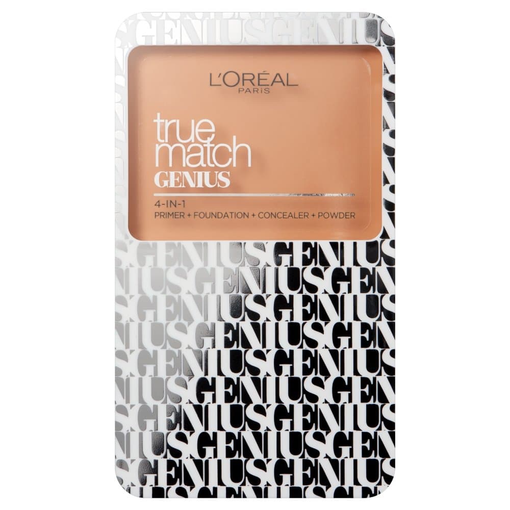 L'Oréal Paris True Match Genius Compact Foundation 4 In 1 Color 4.N Beige SPF 30 0.24 oz