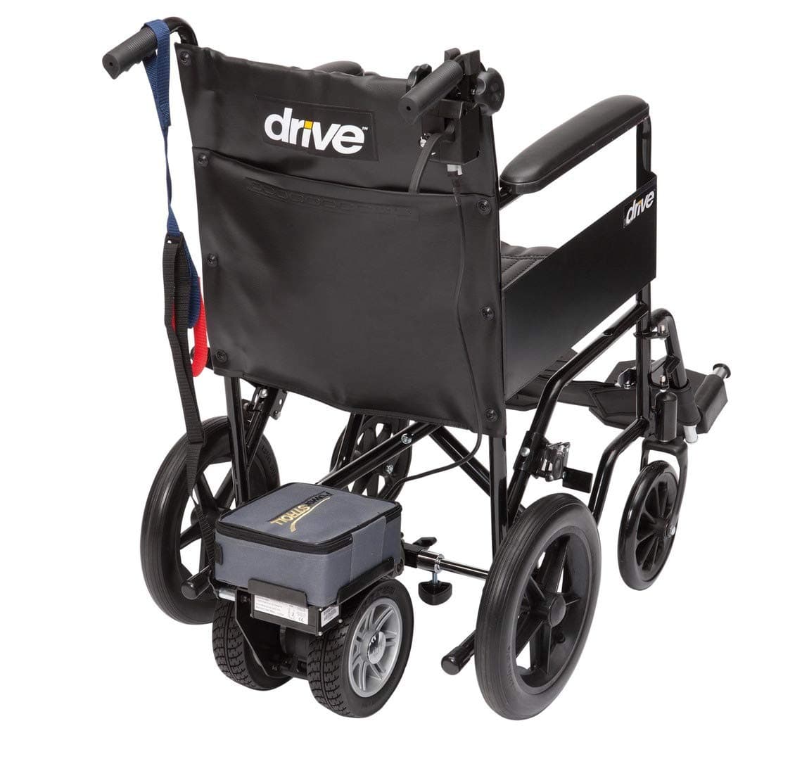 Drive Devilbiss Lightweight Wheelchair Powerstroll - Dual Wheel Power Pack with Removable Battery Pack and Trigger