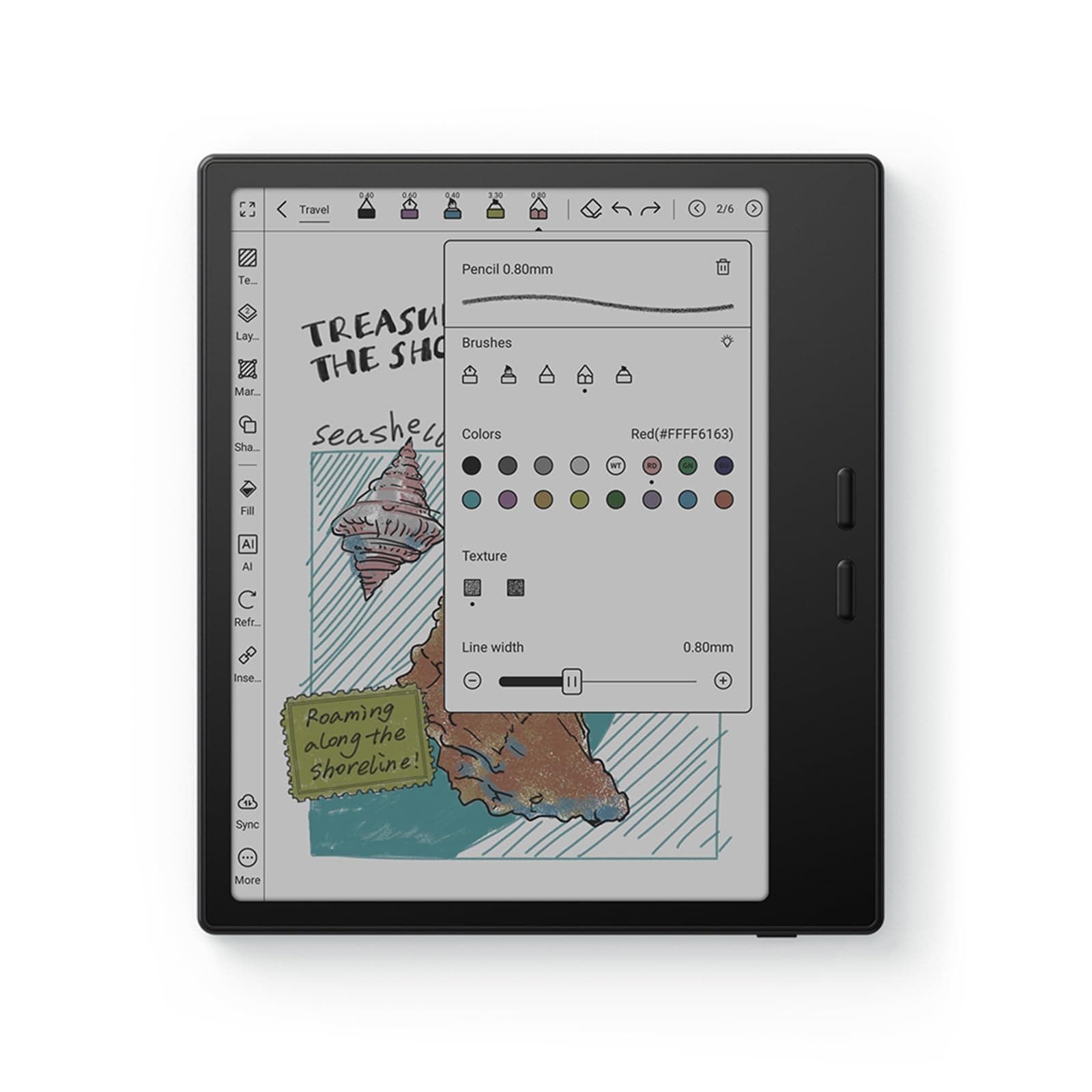 Tablet Go Color 7 Gen II E Ink Tablet 4G 64G Support Active Stylus InkSense