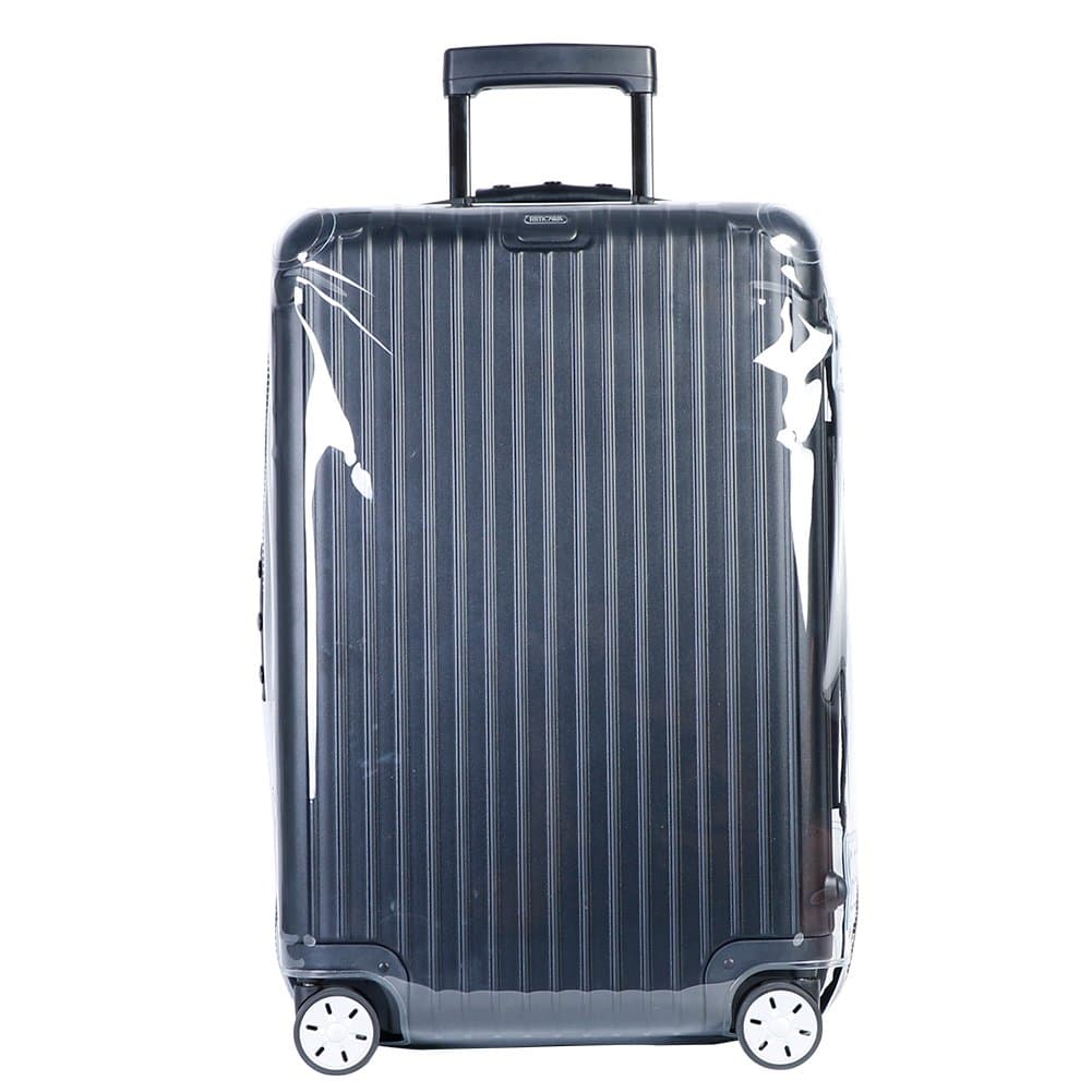 Luggage Cover Protector Clear PVC with Black Zipper for RIMOWA Salsa
