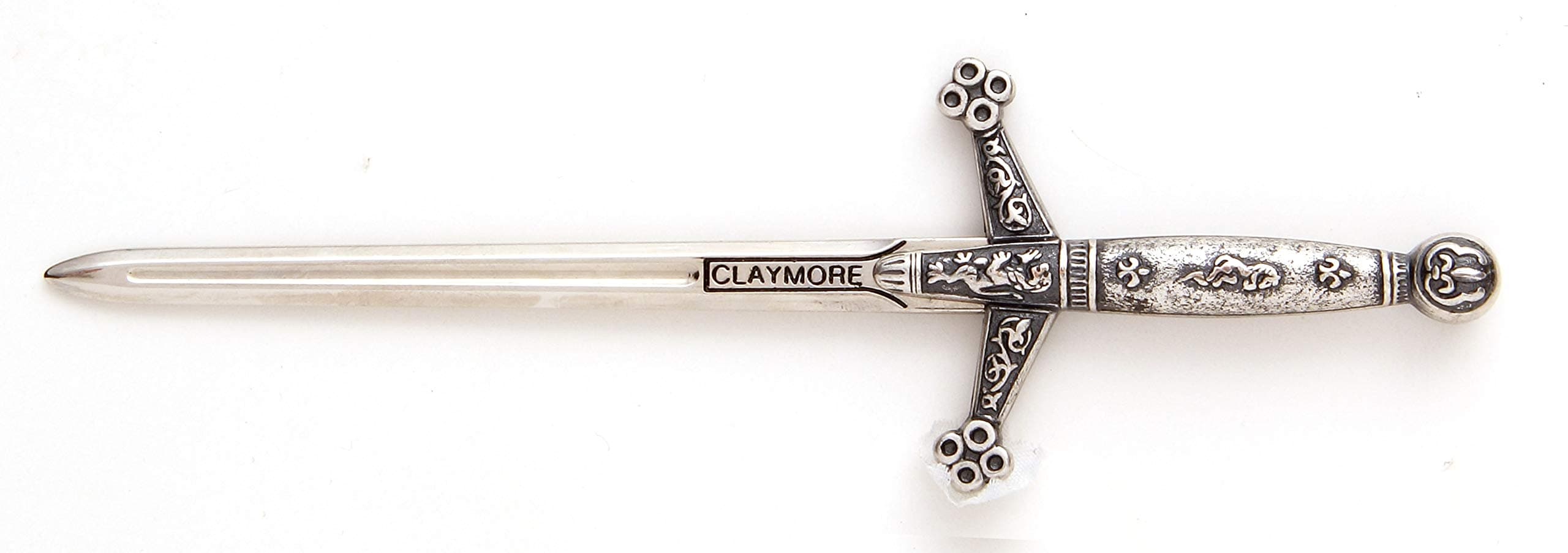 All Metal Miniature Scottish Claymore Sword Letter Opener Made in Toledo, Spain
