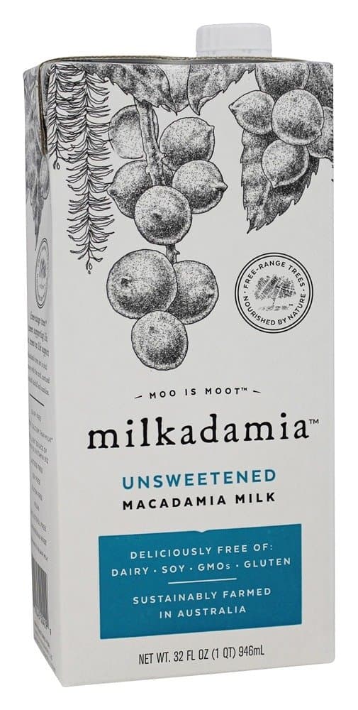 Milkadamia | Unsweetened Macadamia Milk | 6 x 946ml