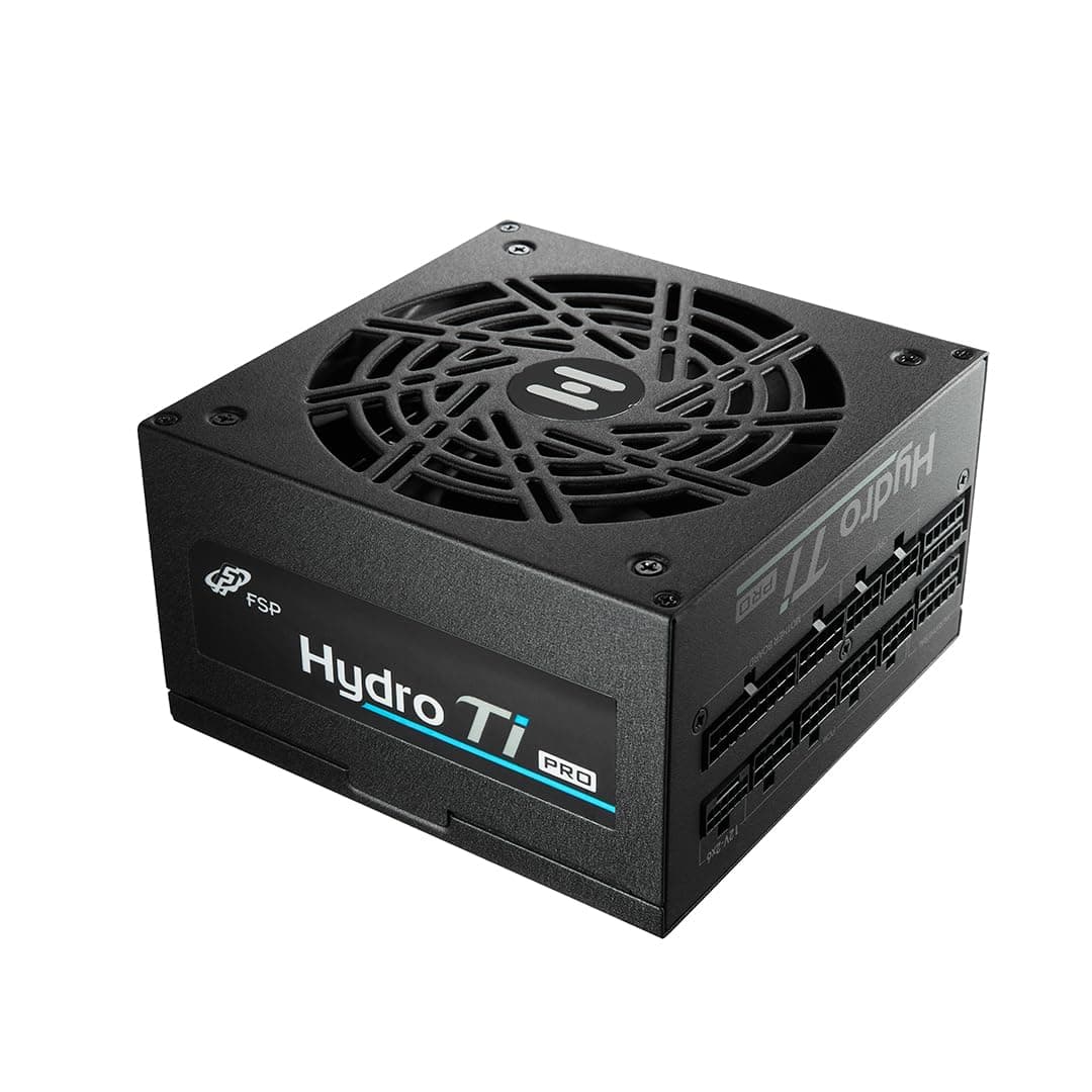 Hydro Ti PRO 1000W Computer Power Supply 80 Plus Titanium Full Modular PSU ATX 3.0 PCIe GEN5,12V-(2X6) Cable Super Quite PSU and Eco-Friendly Fan 10 Years Warranty (HTI-1000M-GEN5)
