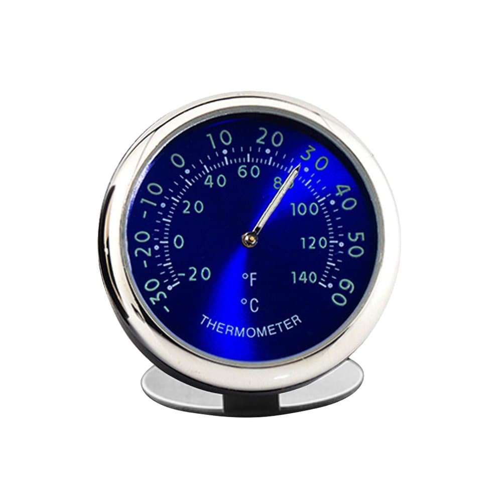 Car Dashboard Thermometer - Mini Vehicle Thermometer Decoration Air Vent Cilp