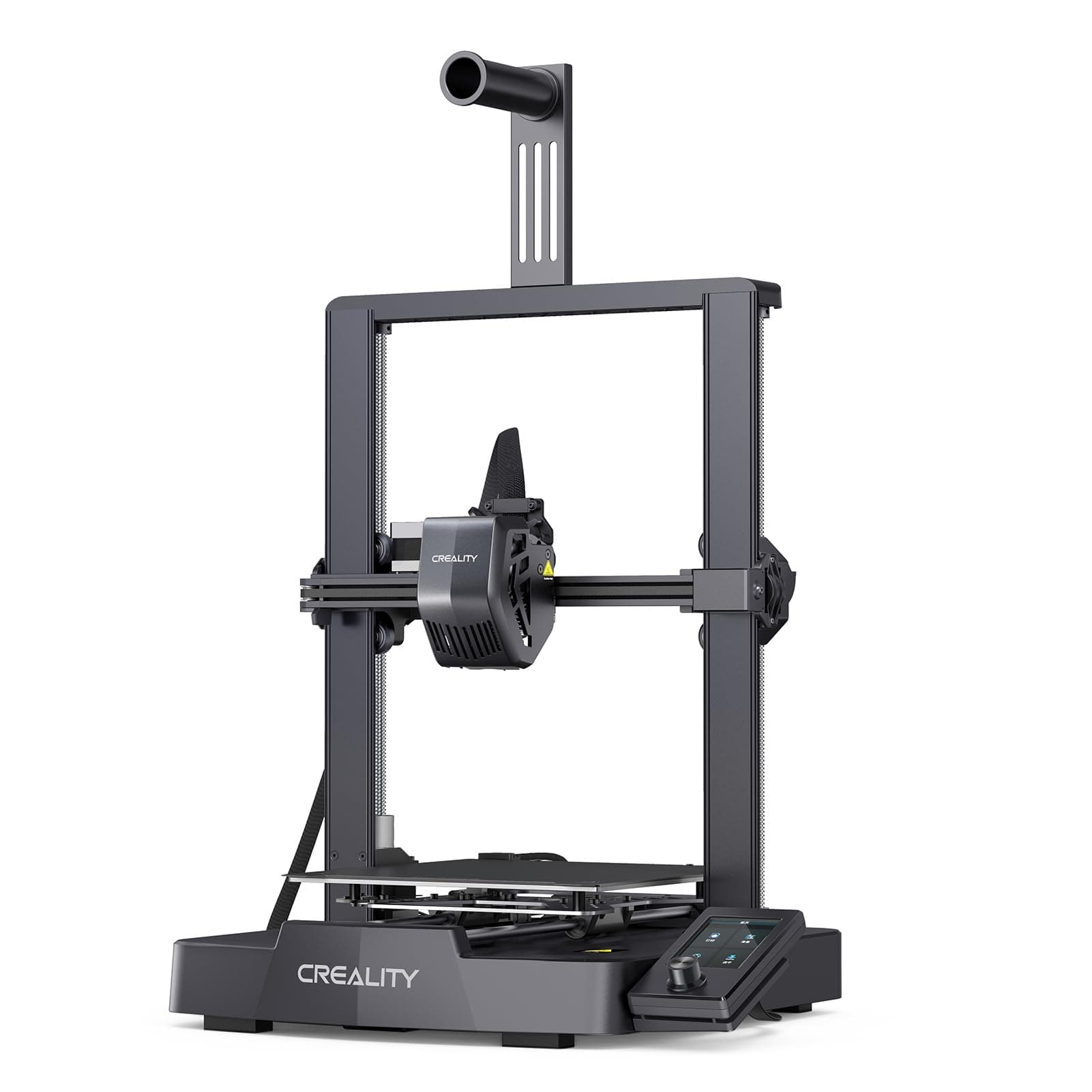 Ender-3 V3 SE,Creality Ender-3 V3 SE 3D Printer with CR Touch Auto Leveling 220*220*250mm Printing Size and Sprite Direct Extruder Stable Dual Z-axis Ensuring High Print Quality with 3.2in Color Knob