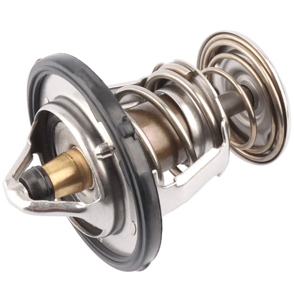 Engine Thermostat with Gasket, Replace 131-160, 131160, 89018168 Compatible with Chevy GMC Cadillac - Escalade, Avalanche Silverado Suburban Tahoe Trailblazer, Canyon Envoy Savana Sierra Yukon, More