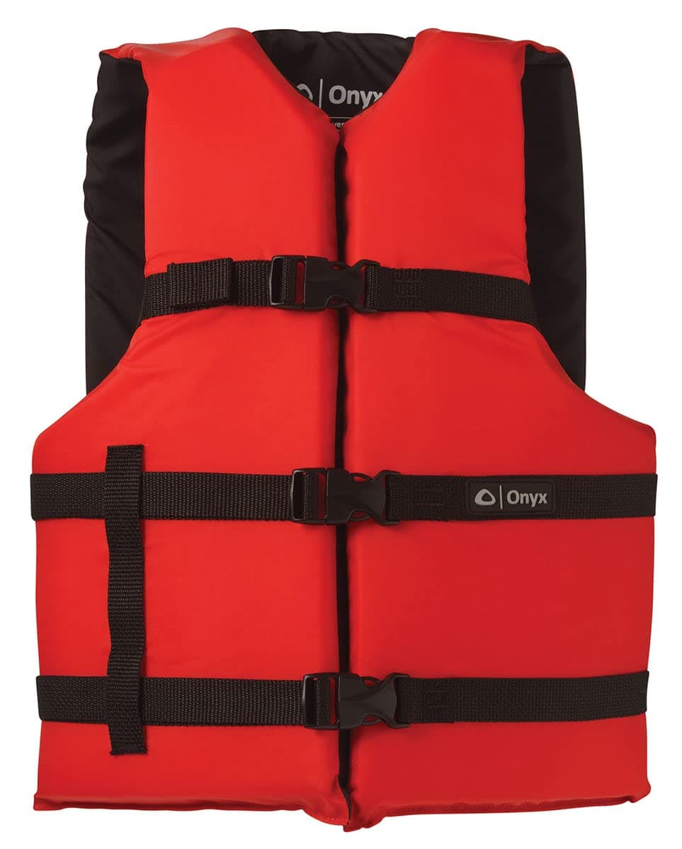 Absolute Outdoor Onyx General Purpose Flotation Vest - Red - Universal Adult
