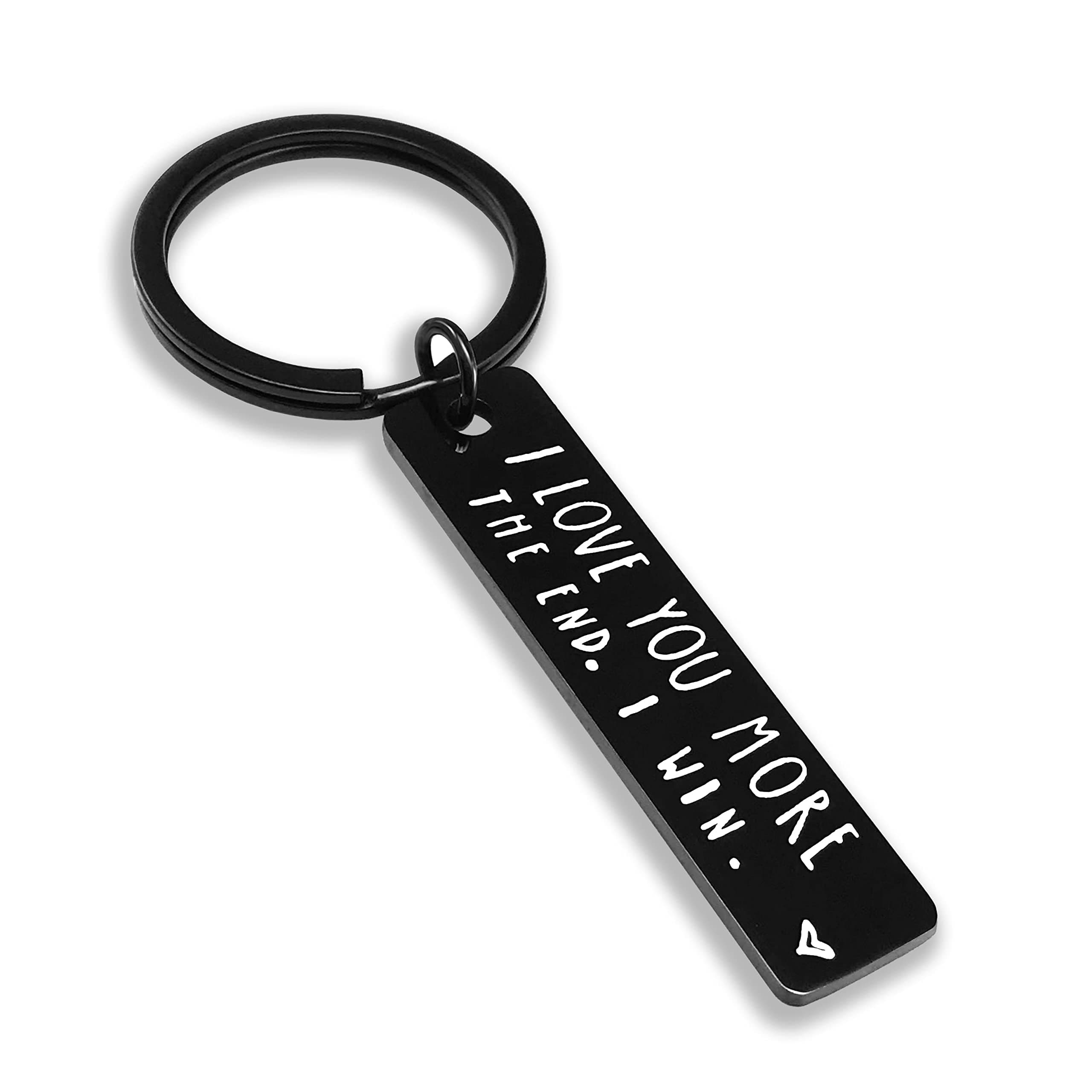 CINDYHE Couple Keychain I Love You Keychain for Boyfriend Girlfriend Husband Wife Keychain Gifts for Him Her