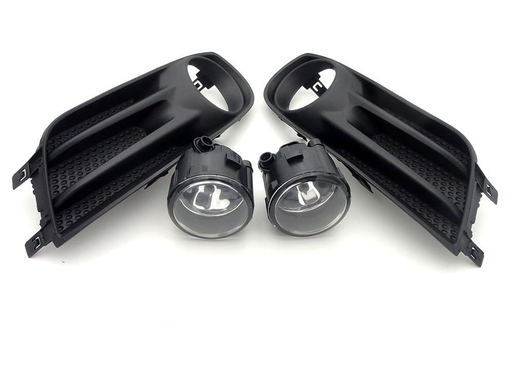 1 Set Bumper Driving Clear Fog Lights Lamps W/Cover Generic fit for Nissan Tiida 2012-2016