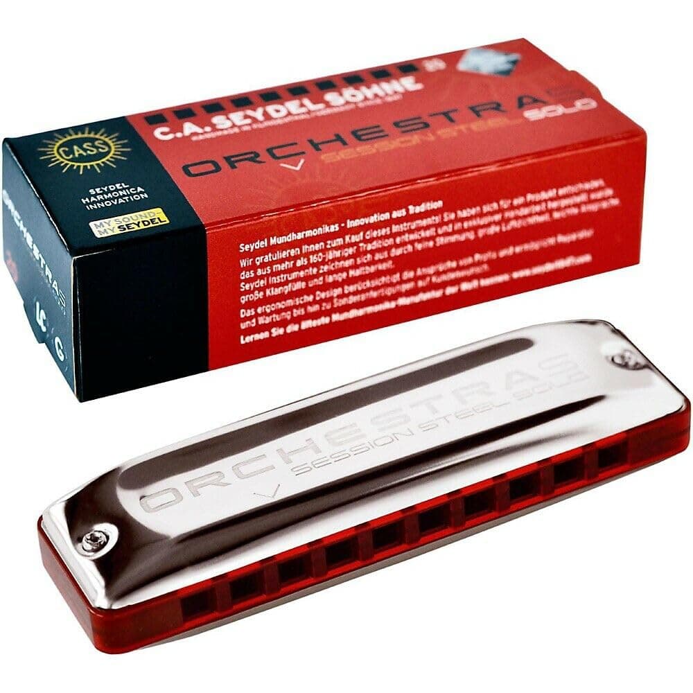 SeydelORCHESTRA S Session Steel Harmonica Key of Low C