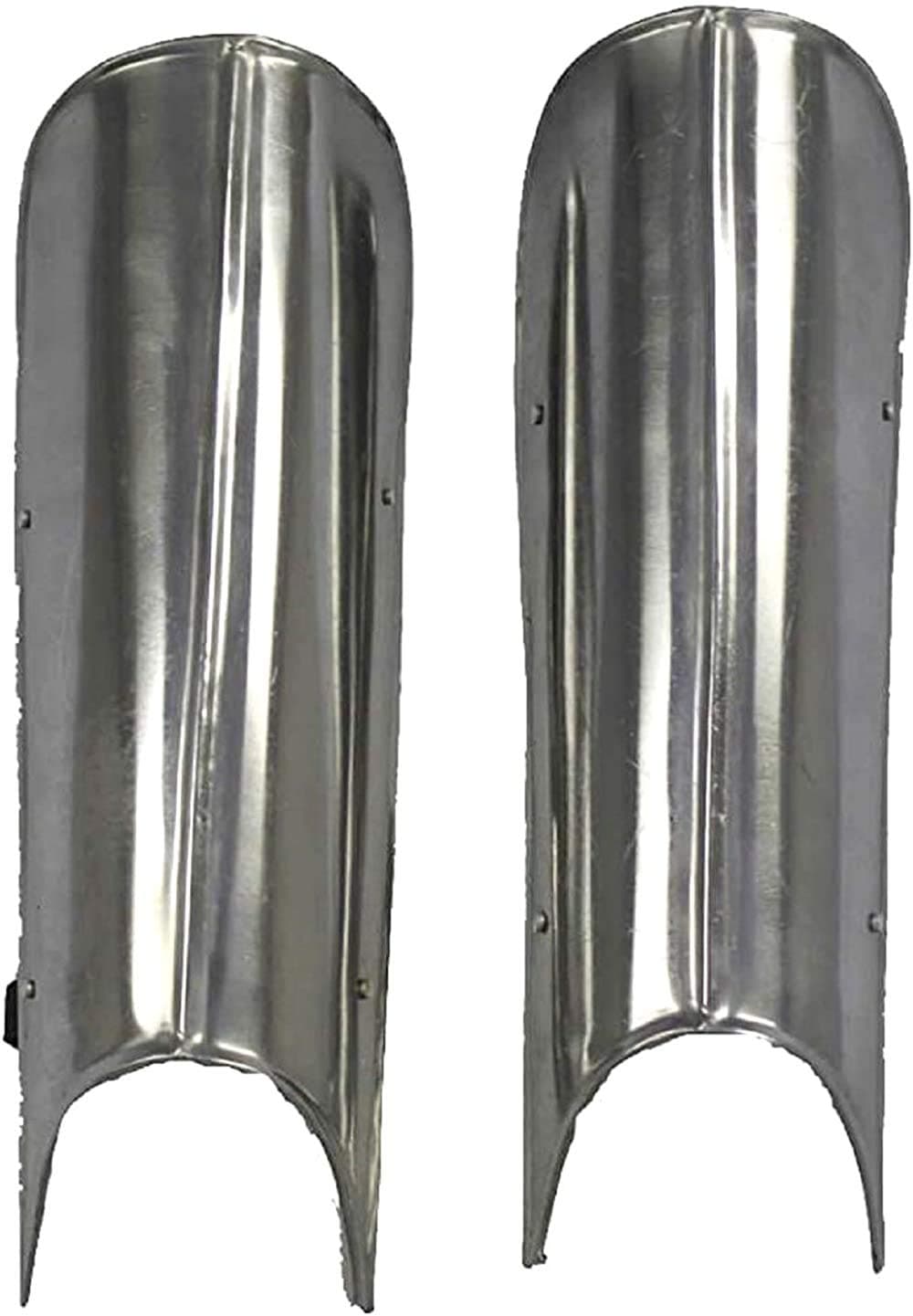 ARTIZANSTORE Gothic Medieval Knight Steel Greaves Leg Armor: Renaissance Costume