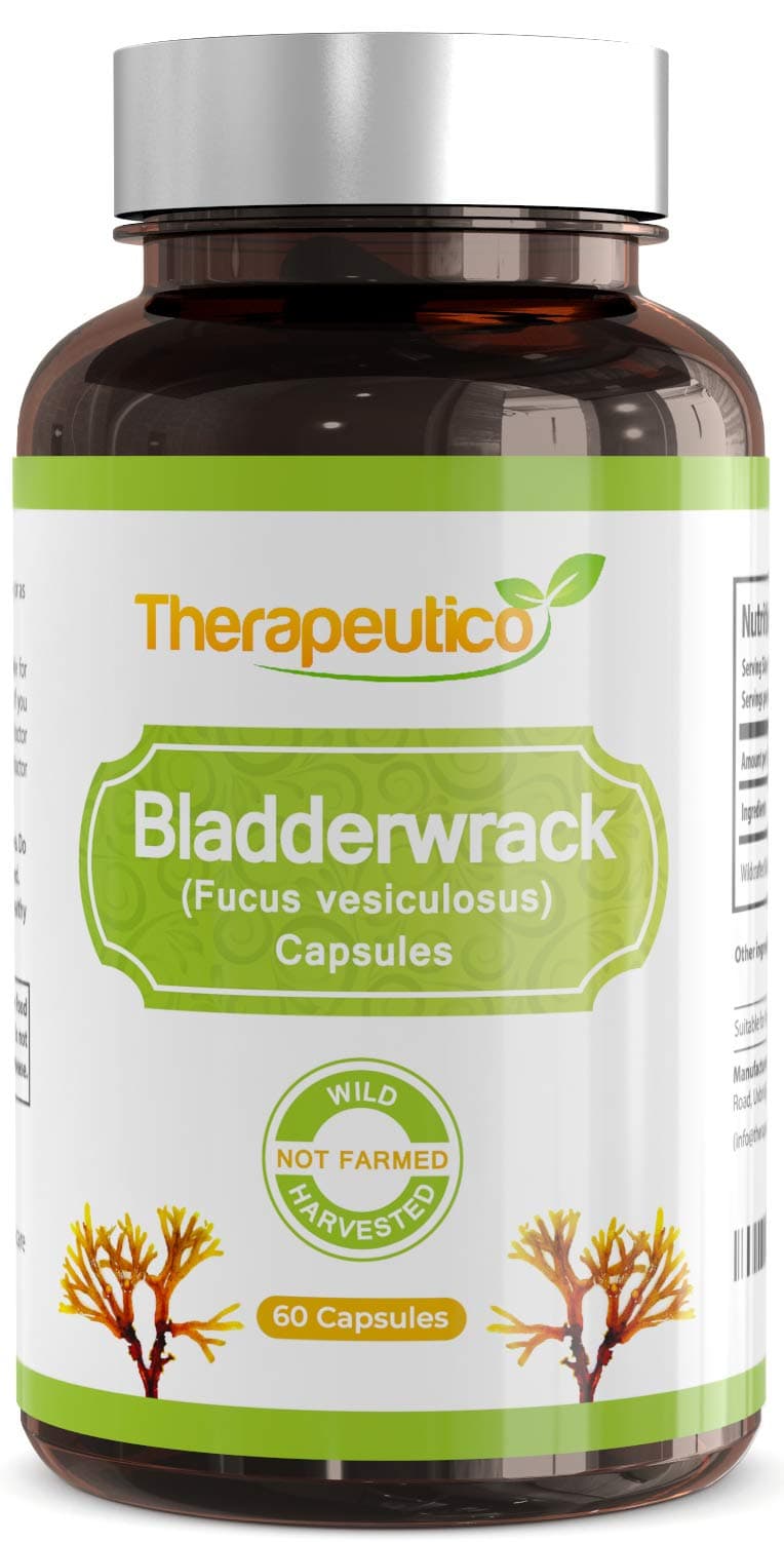 Bladderwrack Capsules | Wild Harvested | 60 Veg Caps | Non-GMO | No Preservatives, Fillers | Vegan | UK Made