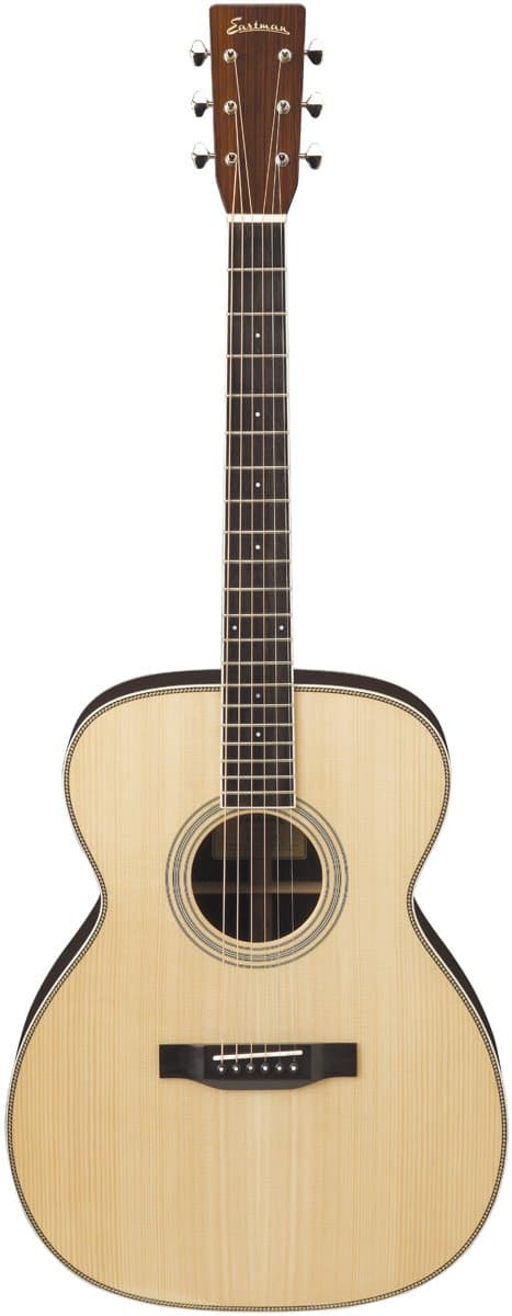 Eastman E20OM Orchestra Model Guitar with hard case