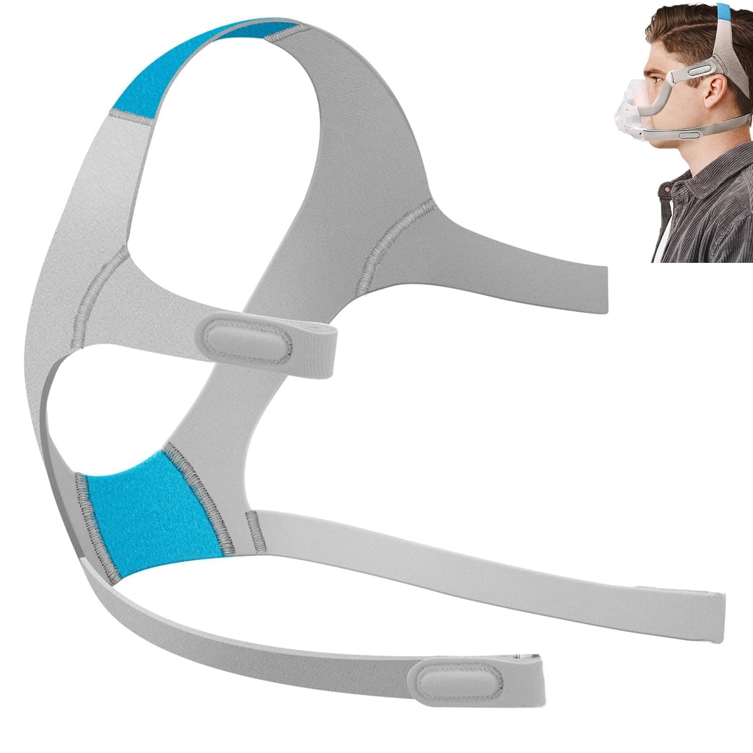 Headgear Replacement for AirFit F20 N20 / AirTouch F20 N20 Strap, Comfortable Unisex CPAP Replacement Headgear Strap