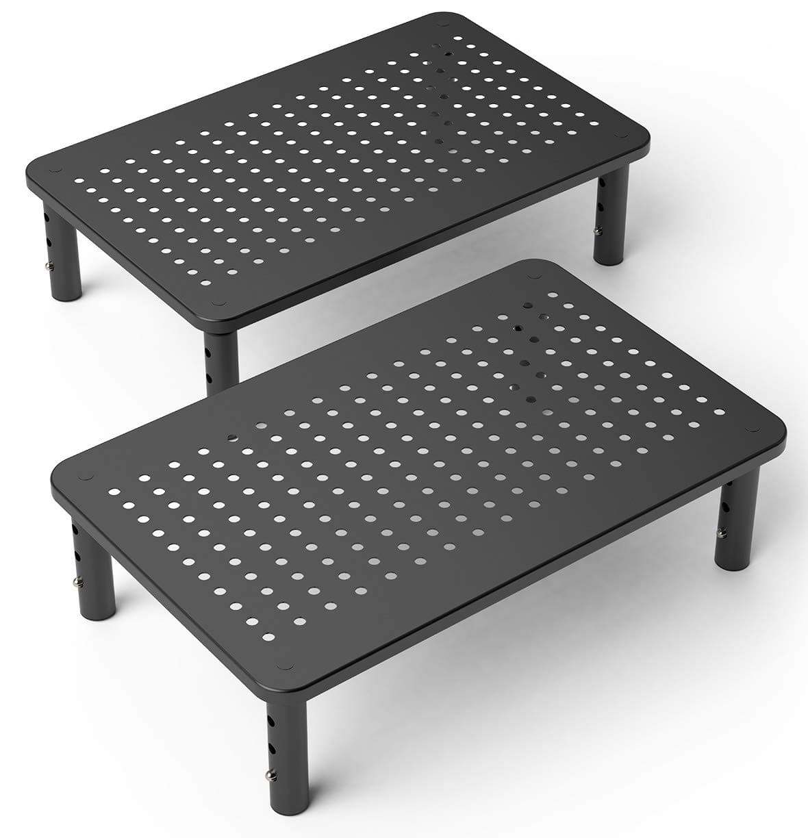 Premium PC Monitor & Laptop Stand - 2 Pack