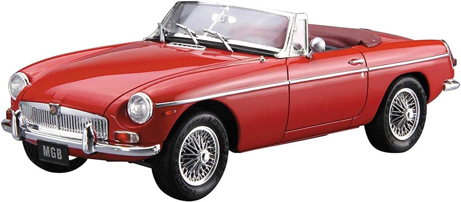 Aoshima Bunka Kyozai 1/24 The Model Car Series No.101 BLMC G / HM4 MG-B MK-2 1968 Model Car