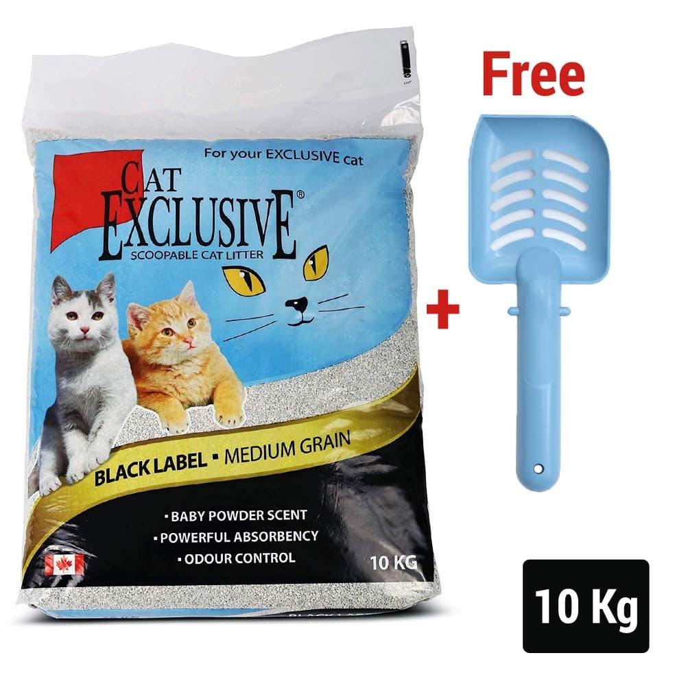 Intersand Heads Up for Tails Scoopable Cat Litter with Huft Scooper (10 Kg)