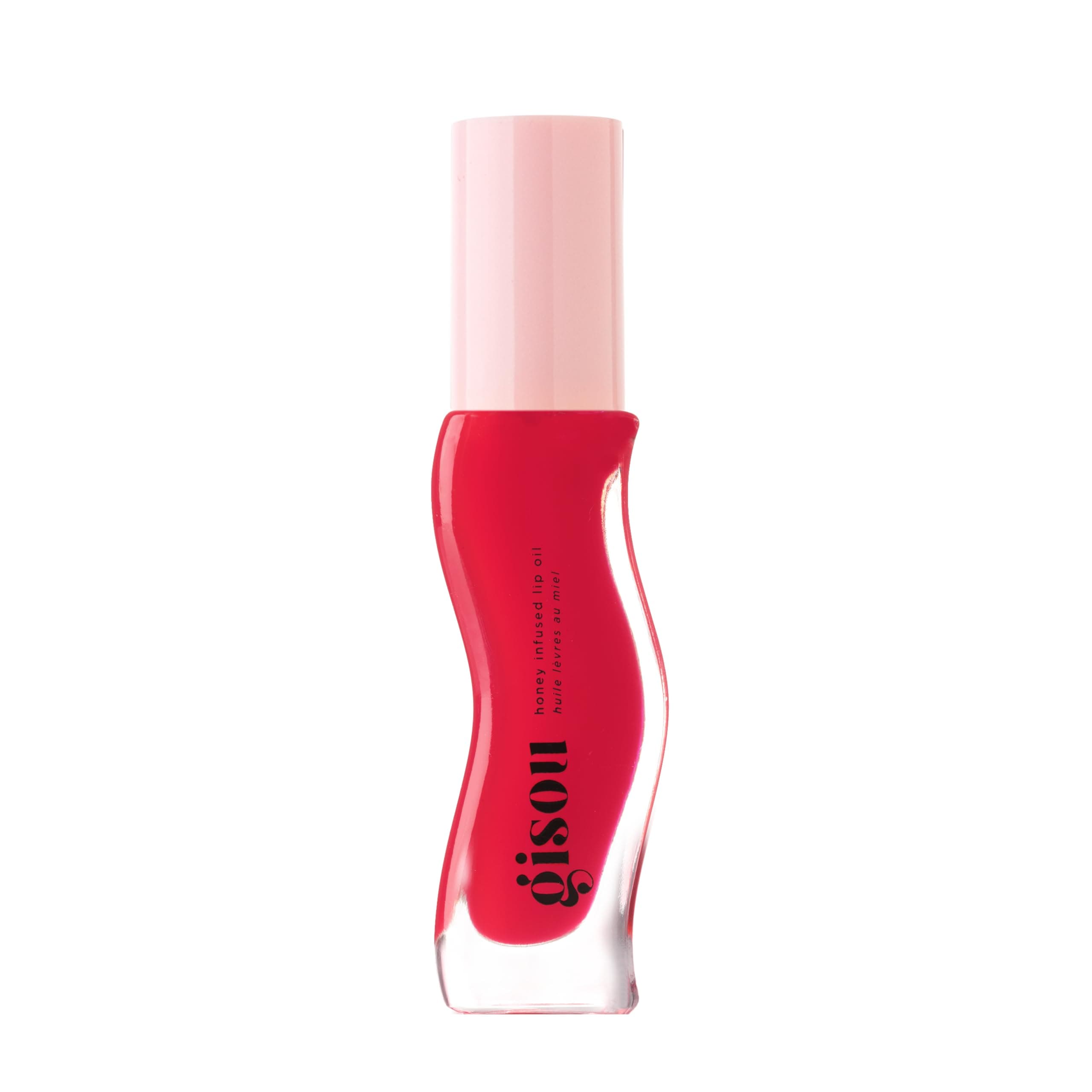 Honey Infused Lip Oil, Strawberry Sorbet, 8 ml