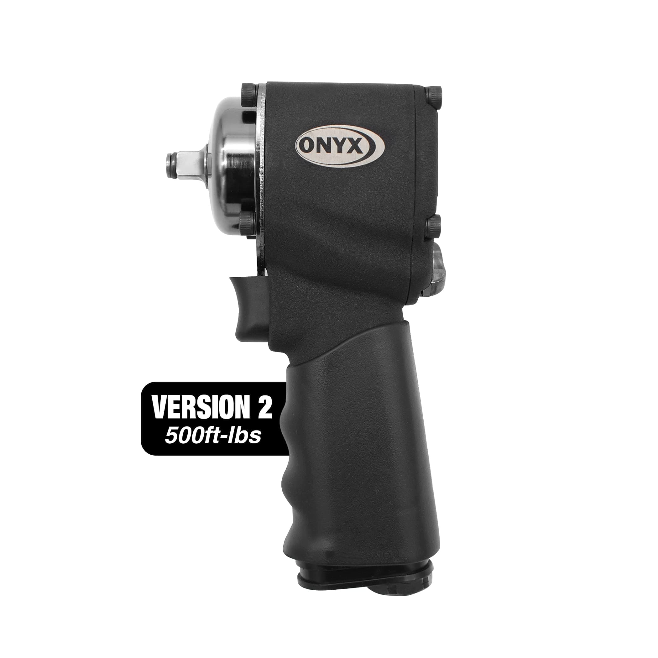 Astro Pneumatic Tool 1828 Onyx 3/8" Nano Impact Wrench v2-500ft/lb