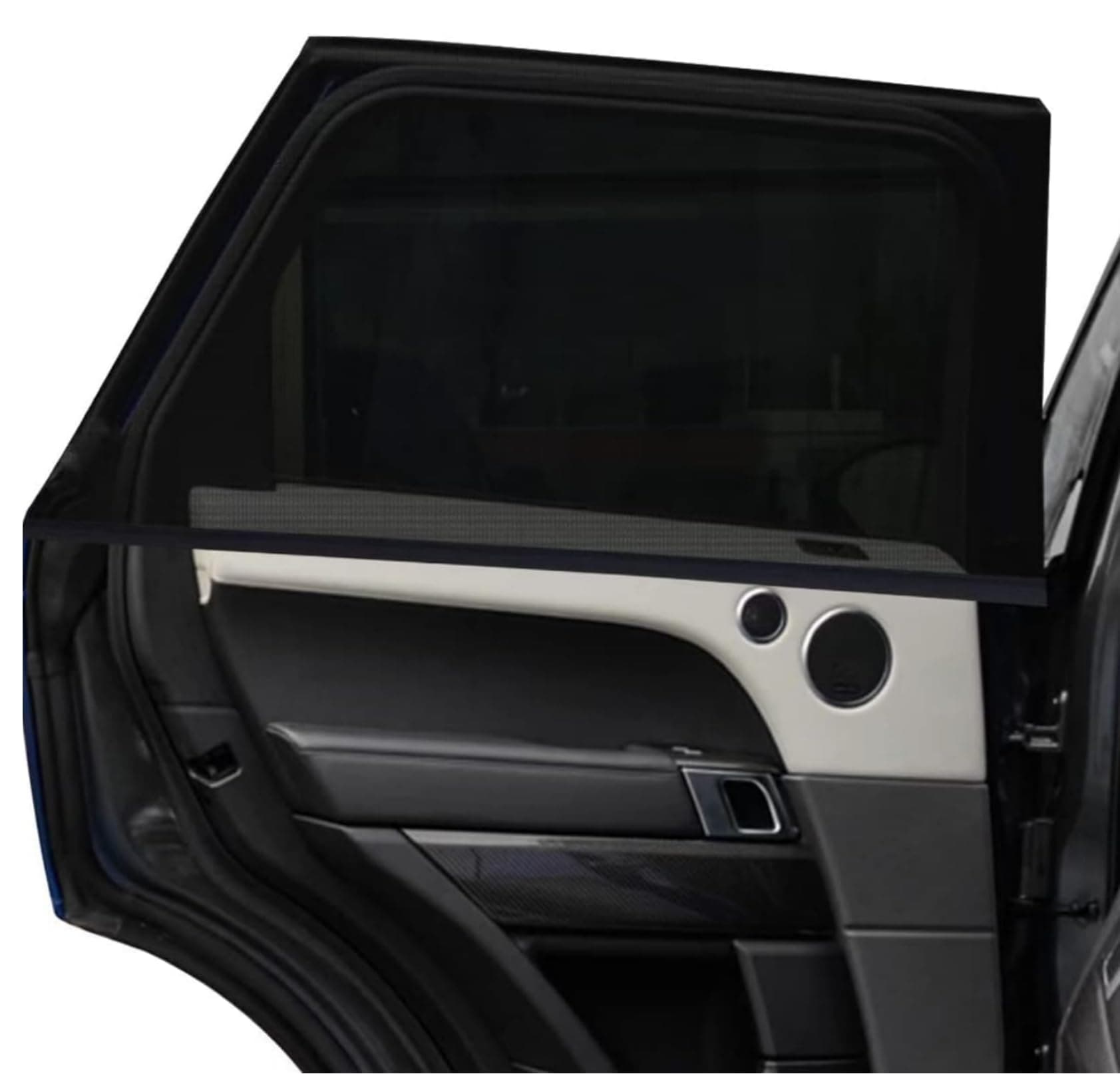 2Pack Mesh Car Window Cover 34" to 43", Window Screen Side Window Car Sun Shade for Camping Overnight Sleeping Baby Feeding, Fit for Most SUVs