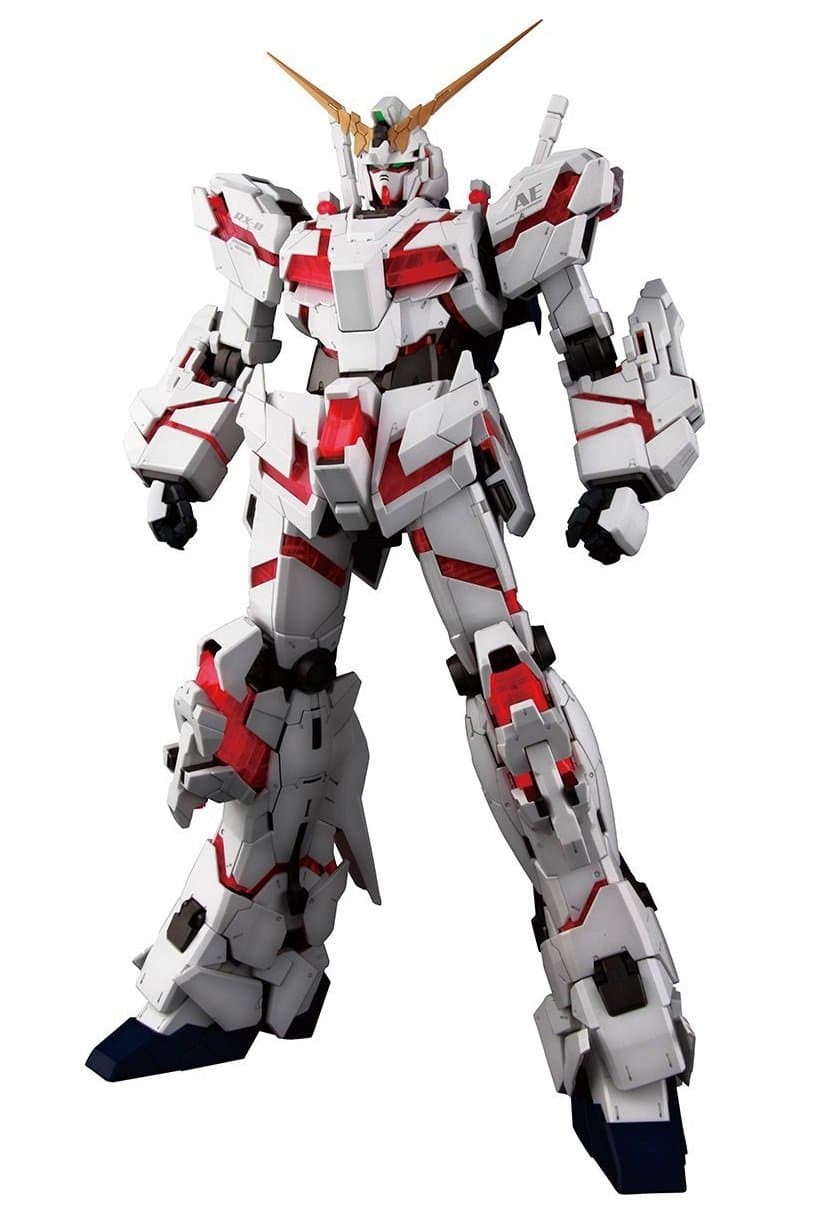 BANDAI Hobby PG RX-0 Unicorn Gundam Model Kit (1/60 Scale) (BAN194365)