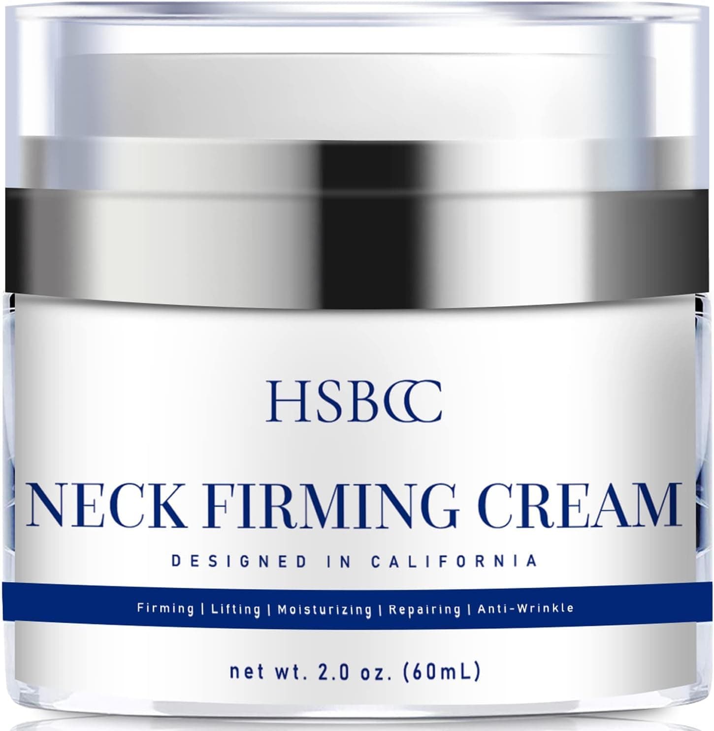 HSBCC Neck Firming Cream with Peptides,Neck Cream,Neck Moisturizer Cream,Anti Wrinkle Anti Aging Neck Lifting Cream for Neck, Advanced Stem Cell + Collagen Formula For Tightening & Lifting Sagging Ski