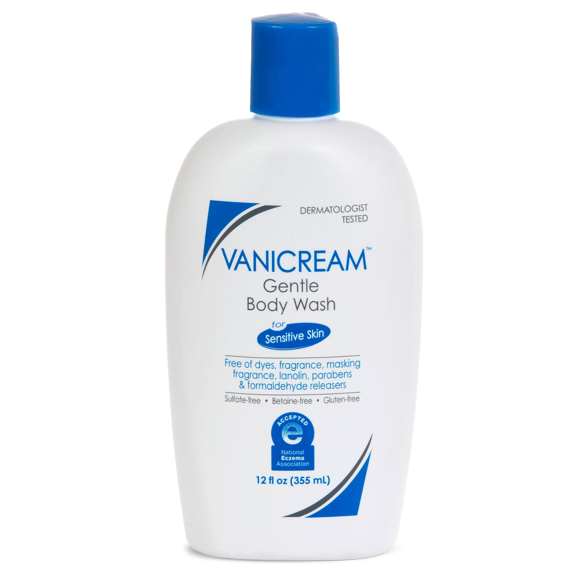Vanicream Gentle Body Wash | Fragrance, Gluten and Sulfate Free | For Sensitive Skin | 12 Ounce
