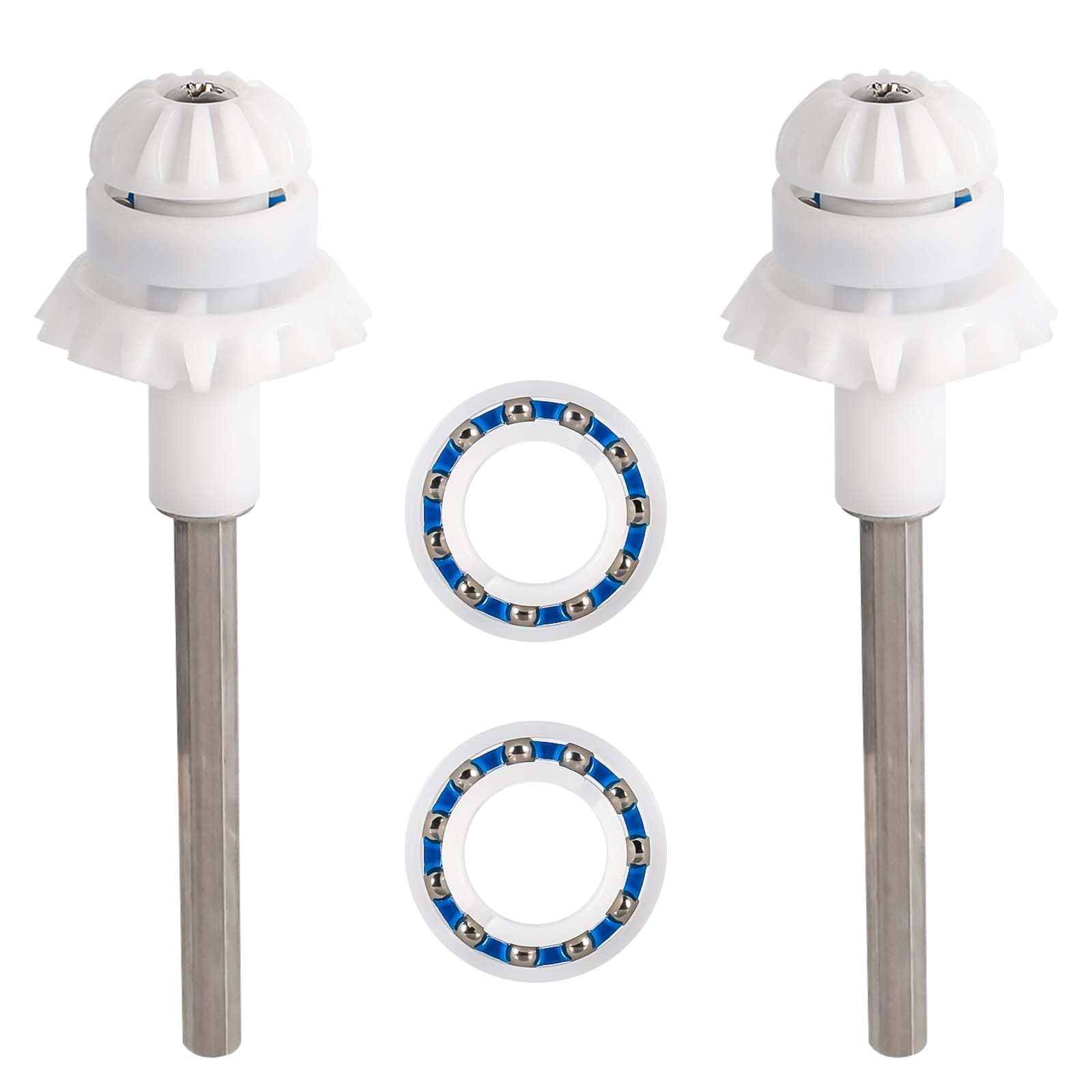2 Packs Pool Cleaner Parts for MX8 MX8EL MX6 MX6EL Elite, Pool Cleaner Drive Shaft Tune-up Accessories Assembly Pool Cleaner Replacement Parts for Zodiac, with Pool Engine Wheel Bearing