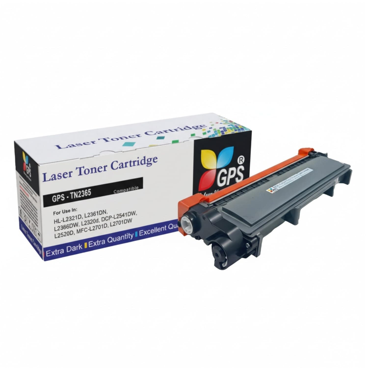GPS Colour Your Dreams TN 2365 Toner Cartridge for Brother DCP L2541DW, HL-L2321D , L2361DN , L2366DW , L2320d , L2520D , MFC-L2701D , L2701DW Laser Printer - High Yeild Printing Solution
