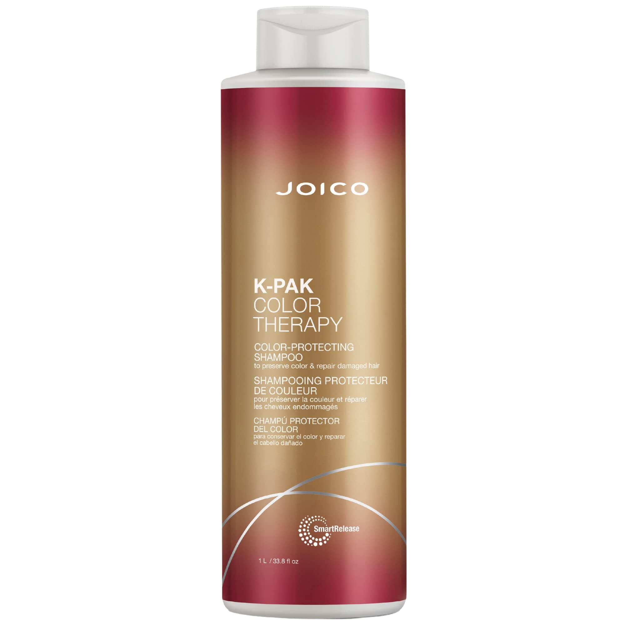 Color Therapy Shampoo for Color-Treated Hair - With Keratin & Argan Oil, Repairs Damage, Boosts Shine, 33.8 oz