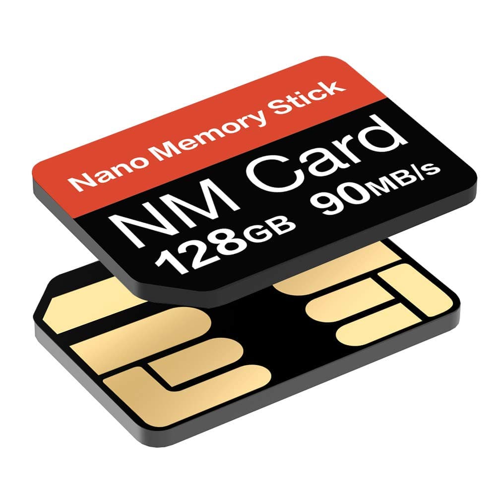 NM Card 128G 90MB/S Nano Memory Card Nano SD Card Compact Flash Card, only Suitable for Huawei P30P30pro and Mate20 Series Nano128GB