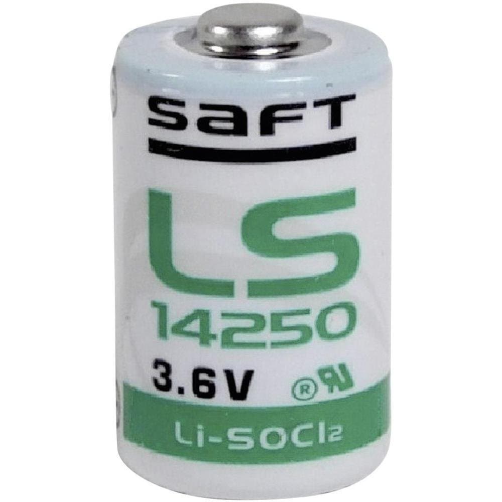 Get High Capacity SAFT LS 14250 One Time 1/2 AA Lithium Battery 3.6 V by Extremes