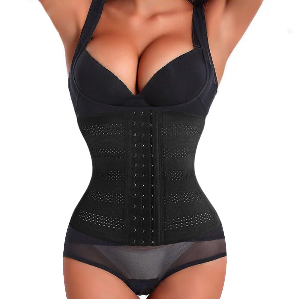 URPLITY Size XS-7XL Waist Trainer Corset Weight Loss Sport Body Shaper Cincher Bodysuit Tummy Control Belt Girdle