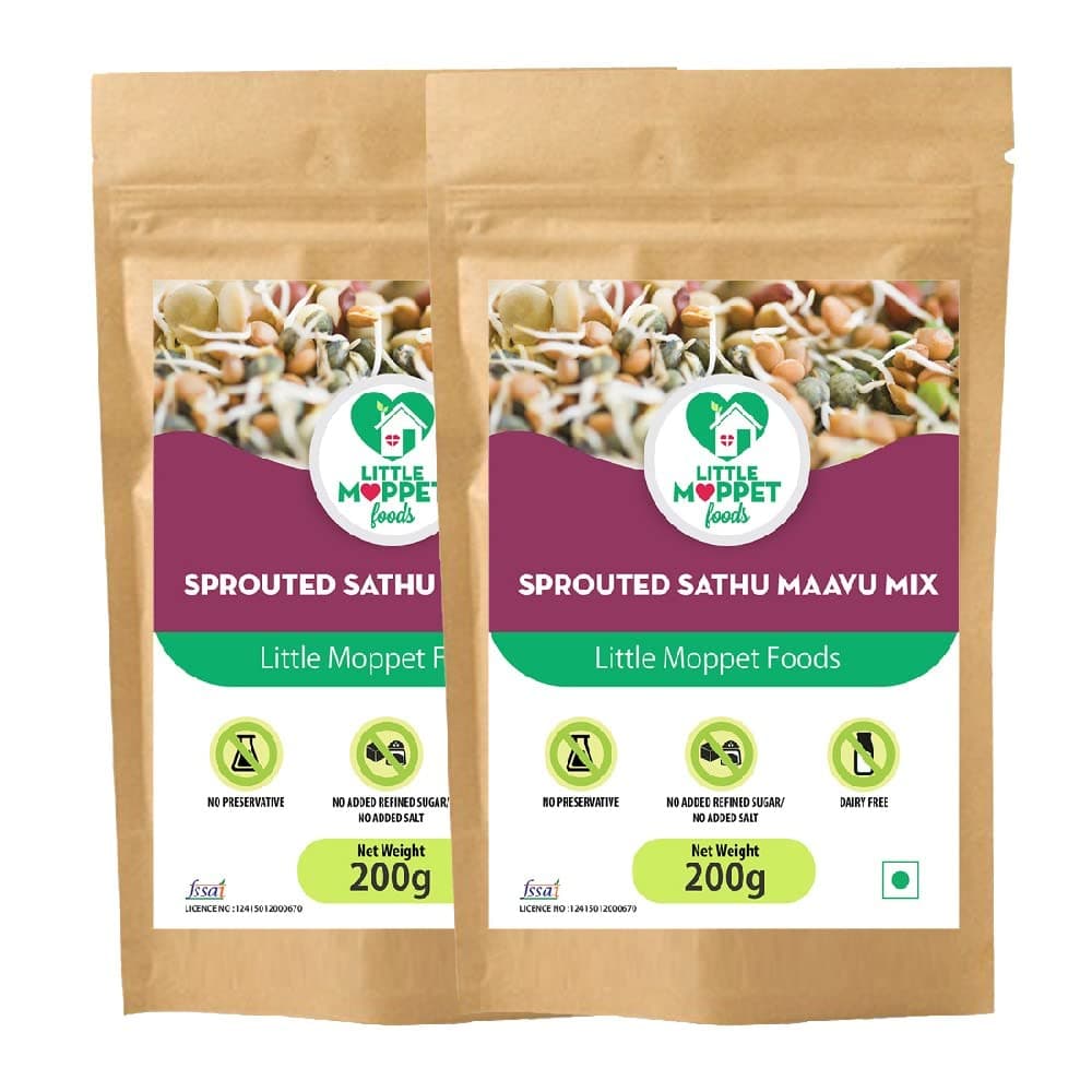 Sprouted Sathumaavu Mix - 200g (200 Gram- Pack of 2)