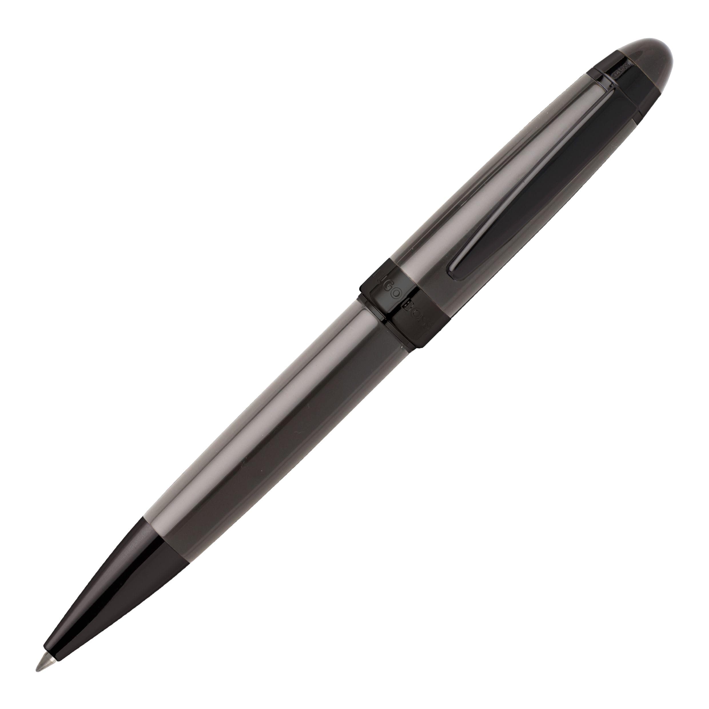 Ballpoint pen ICON grey. and elegant ballpoint pen with refill, with M tip.