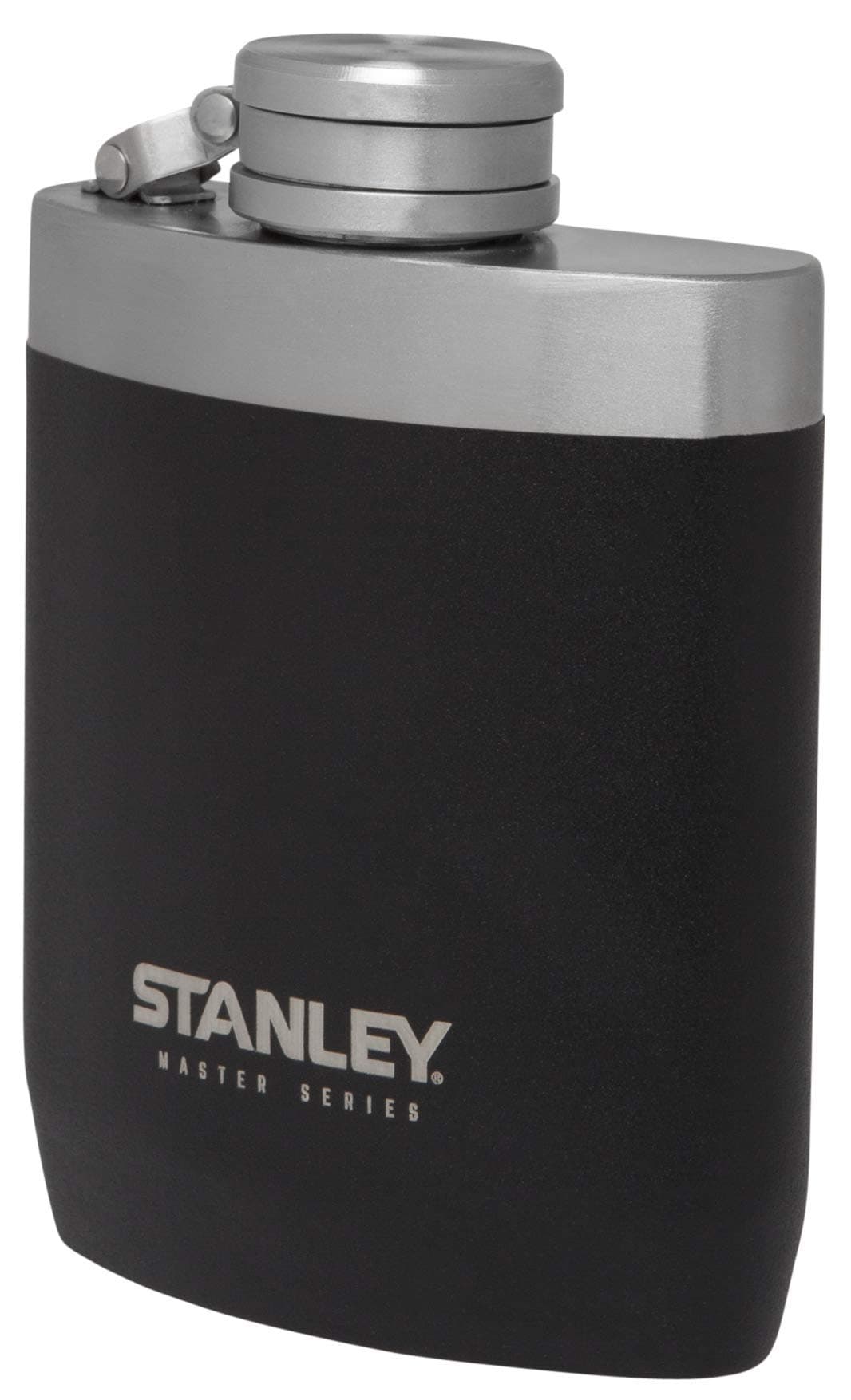 STANLEY Master Stainless Steel Vacuum Insulated Spirits Flask, Foundry Black, 0.24 Litre