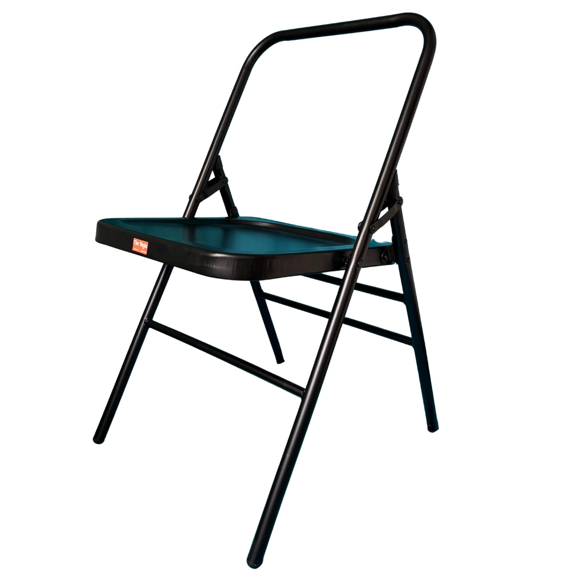 The Yogis Premium Iyengar Yoga Chair – Durable Support for Optimal Flexibility and Stability for Yoga | Backles | Black - Colour |