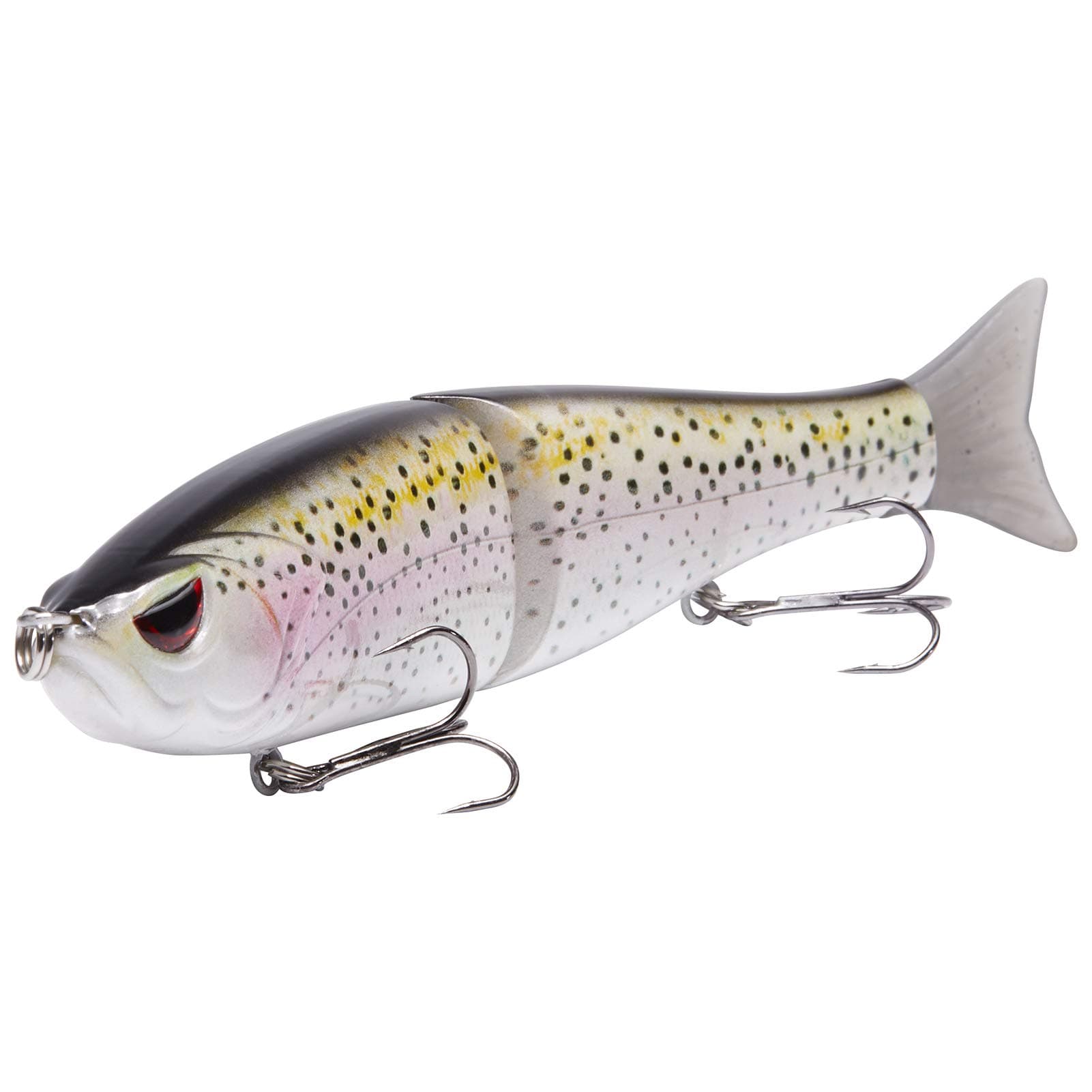 – SwimShad Glide Baits Jointed Swimbait Bass Pike Salmon Trout Muskie Fishing Lure