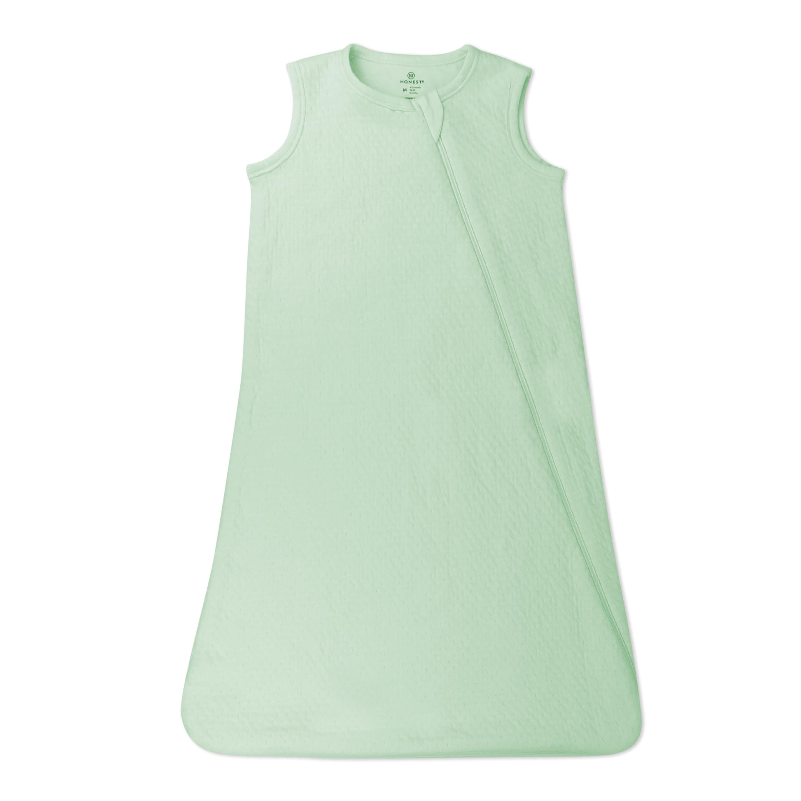 HonestBaby Wearable Blankets Sleeping Bags Swaddle Transition 100% Organic Cotton for Infant Baby Boys, Girls, Unisex