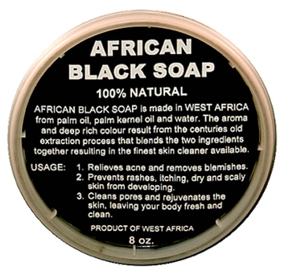 100% Pure African Black Liqiud Soap Selection 8 Oz and 16 Oz Combos !!! (8 OZ)