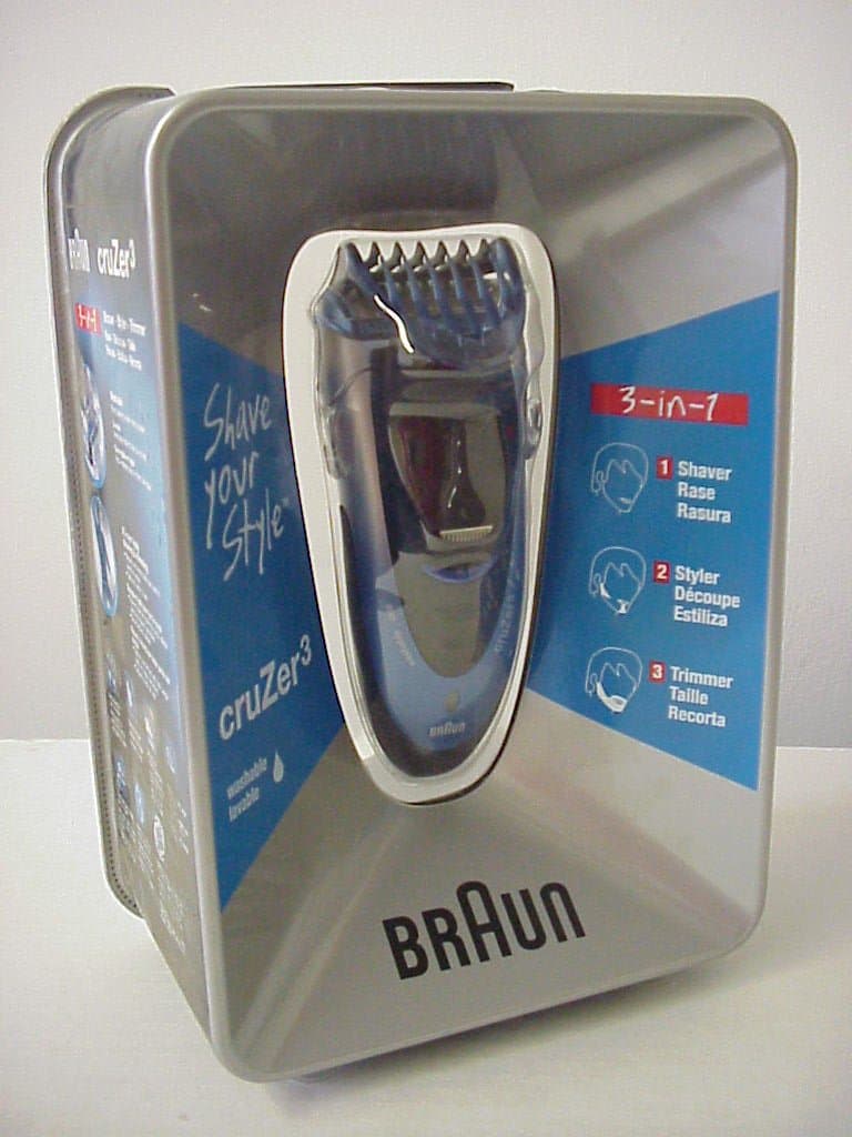 3-in-1 Braun Cruzer3 Electric Shaver