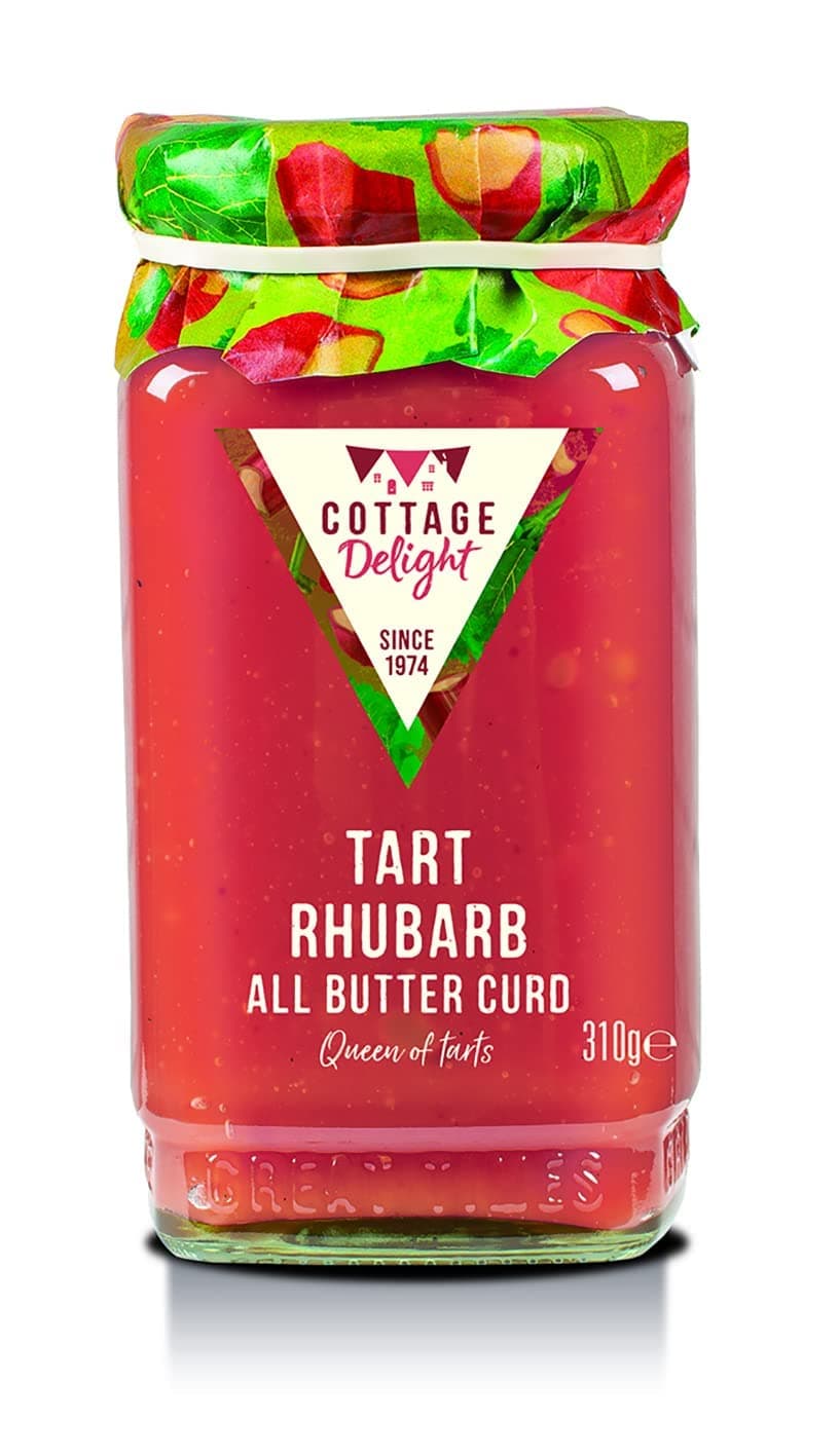 Tart Rhubarb All Butter Curd - 310g, Pink
