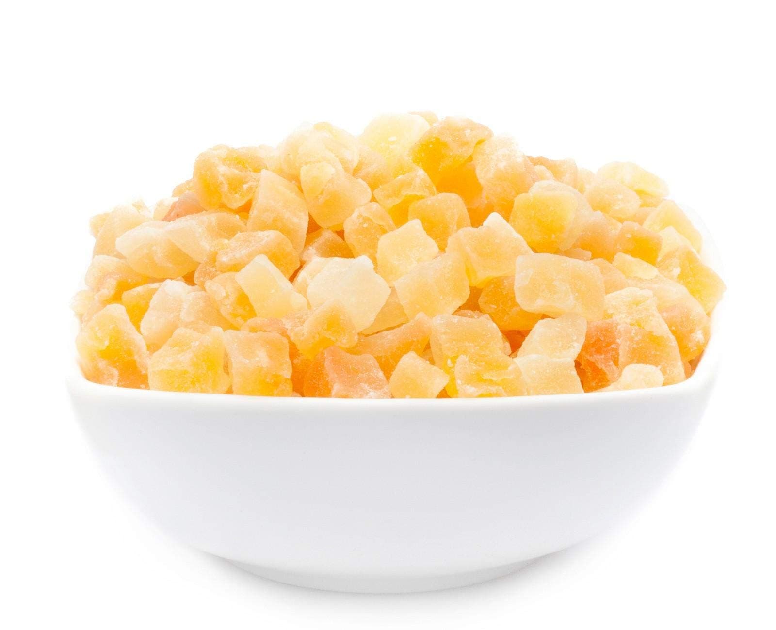 CrackersCompany 'Melon Cube' (1 x 600g Zip Bag) Candied Melon Cube, Exclusive Snack with Candied Melon Cubes