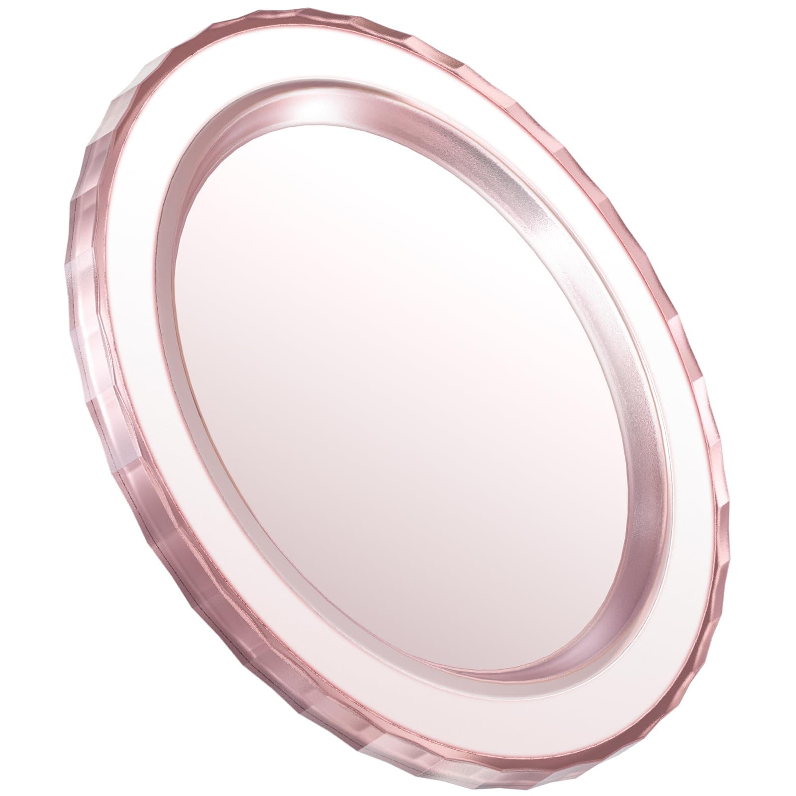 Magnetic Base Compatible with MagSafe iPhone Series Case and Phone Grips, Removable Kindle/Phone Holder Base, Thin & Light Portable Plate, Matte Pink