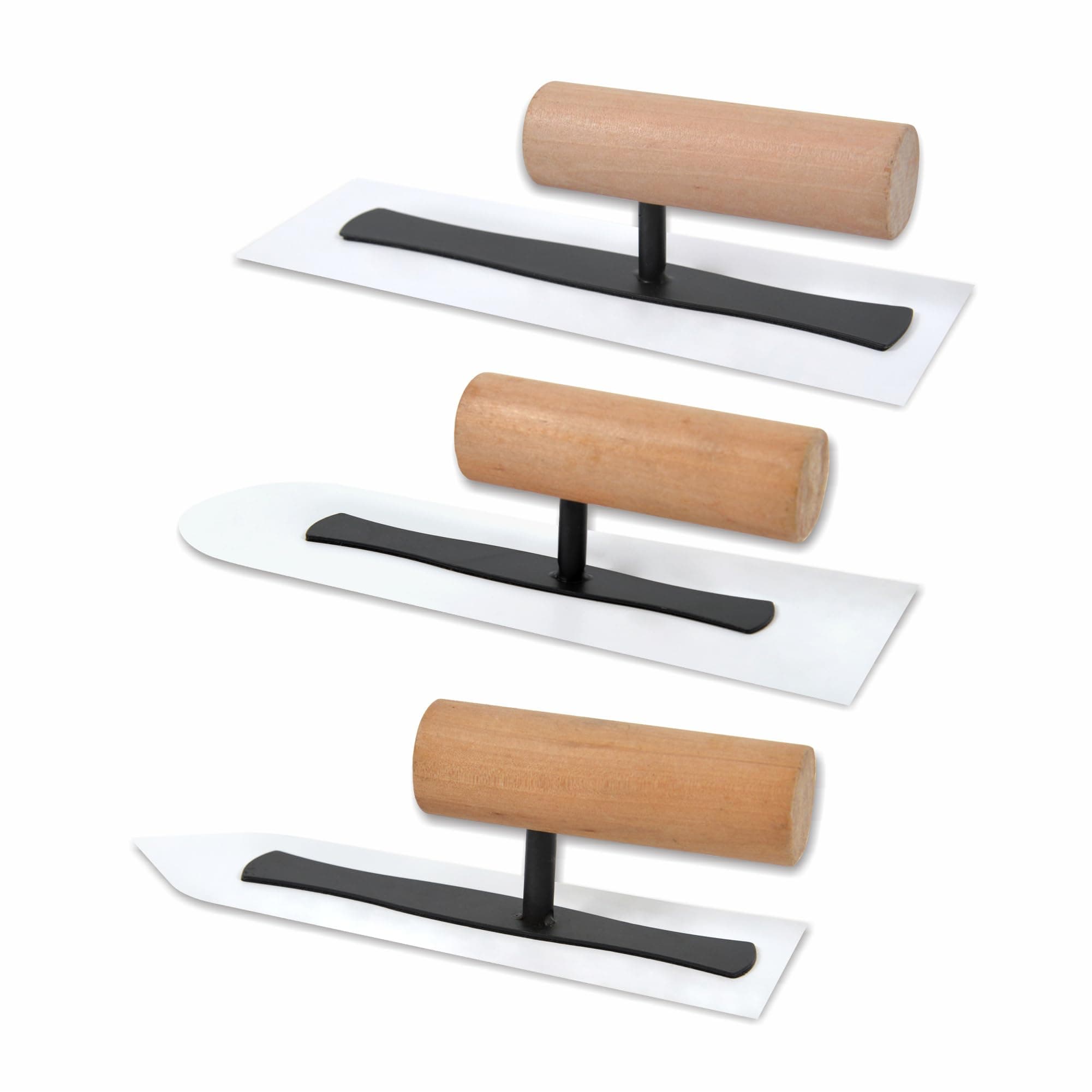 Plastic Finishing Trowel Venetian Plaster Trowel Set 3 PC Art Paint Plastering Hand Tools(SGDTZ-1)