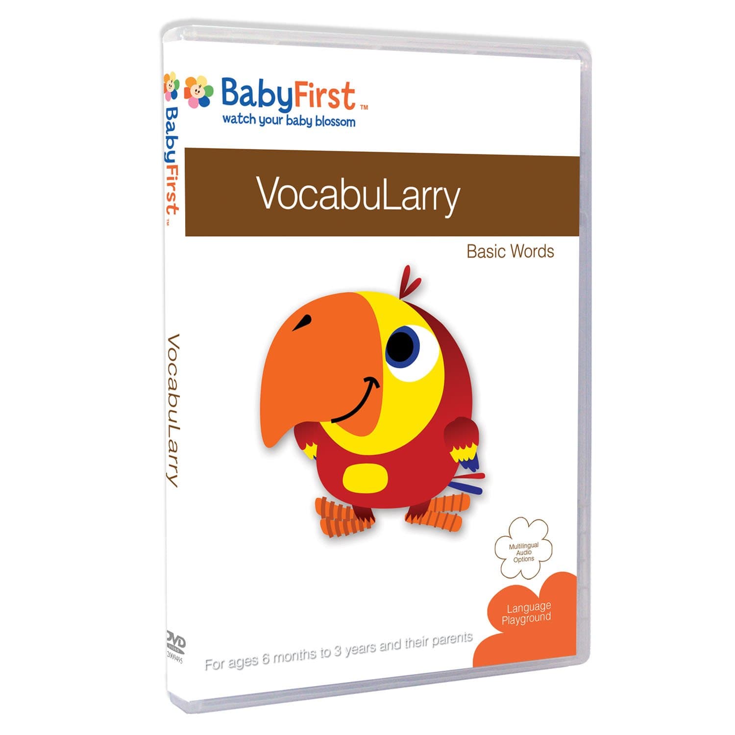 BabyFirstTV VocabuLarry - Basic Words DVD - PERFECT BIRTHDAY GIFT