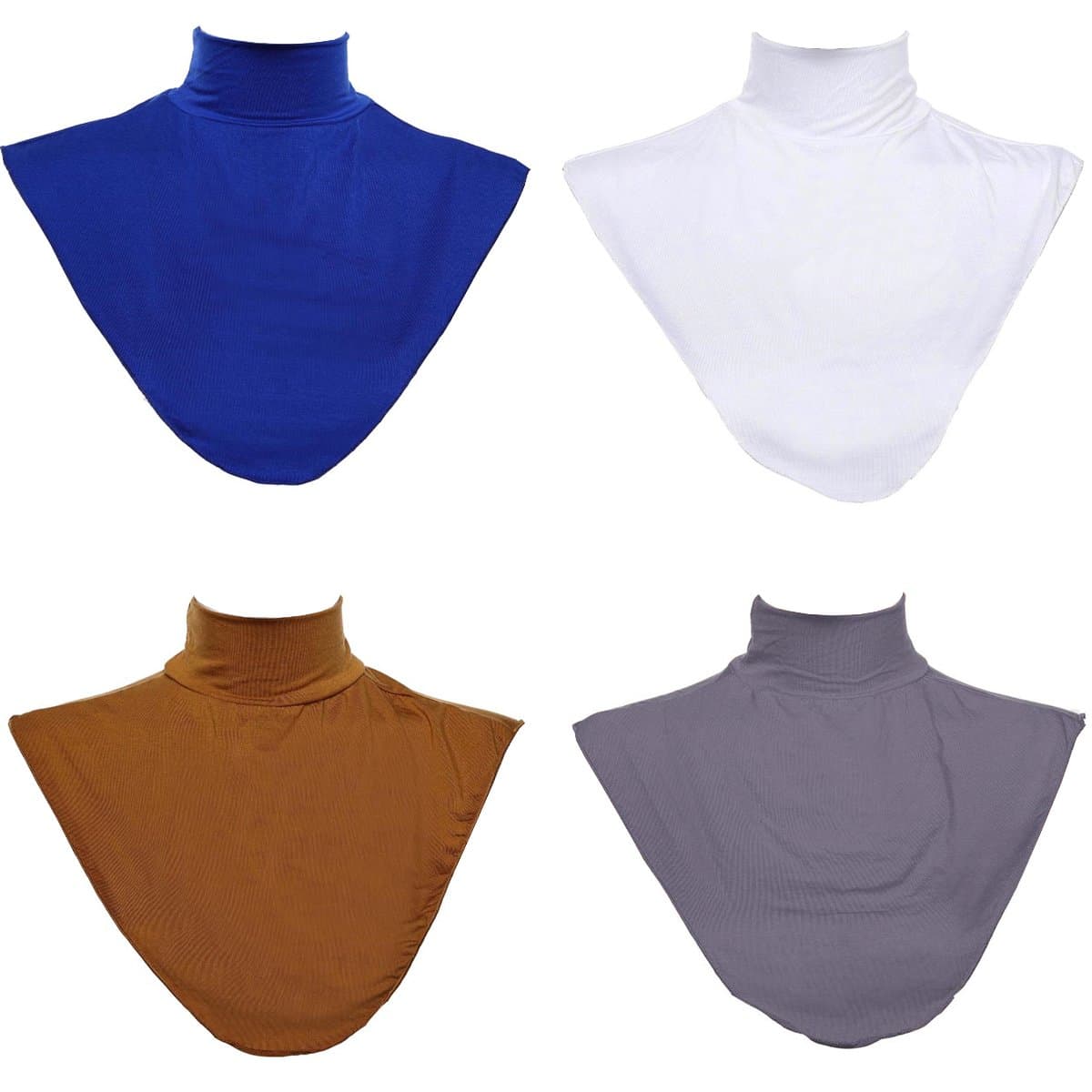 GladThink4 X Women's Muslim Modal Fake Collar Hijab Extensions Neck Cover